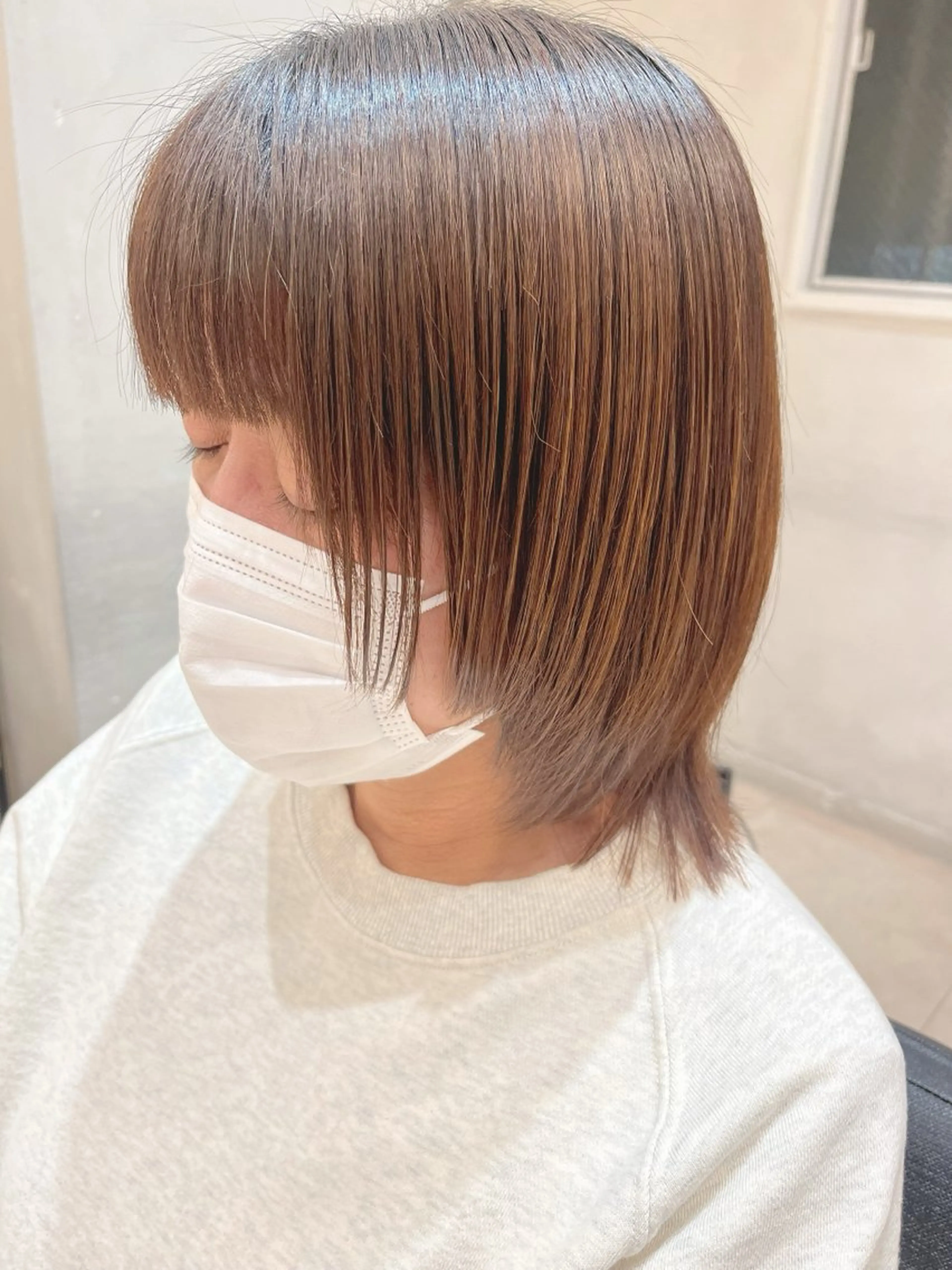 ショート レイヤーカット あらいしほ✩.*˚ ショートカットのヘアスタイル