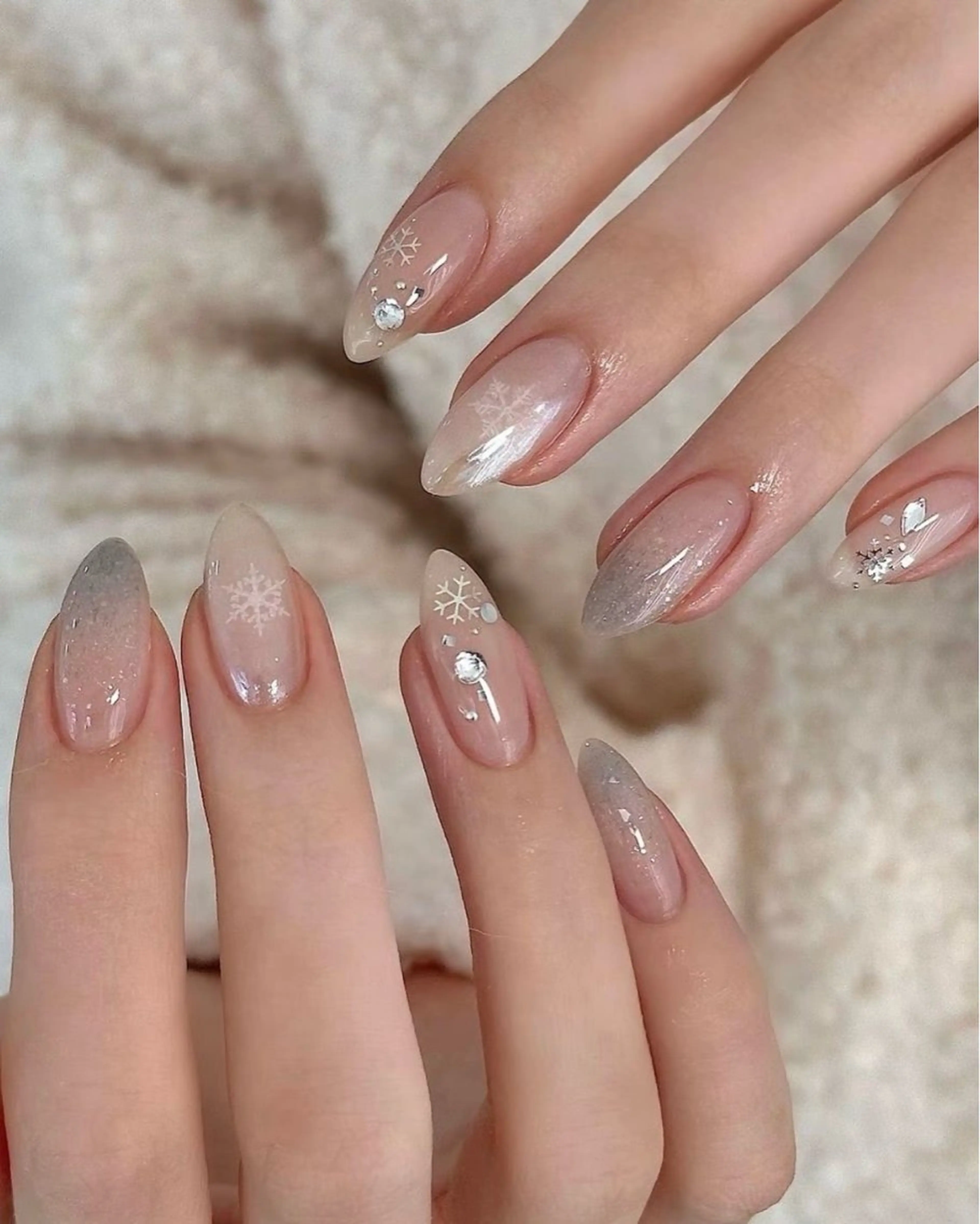 ネイル 韓国ネイル 持ち込み ネイルチップ ハンドネイル EMI ANA.CHUOのネイルデザイン