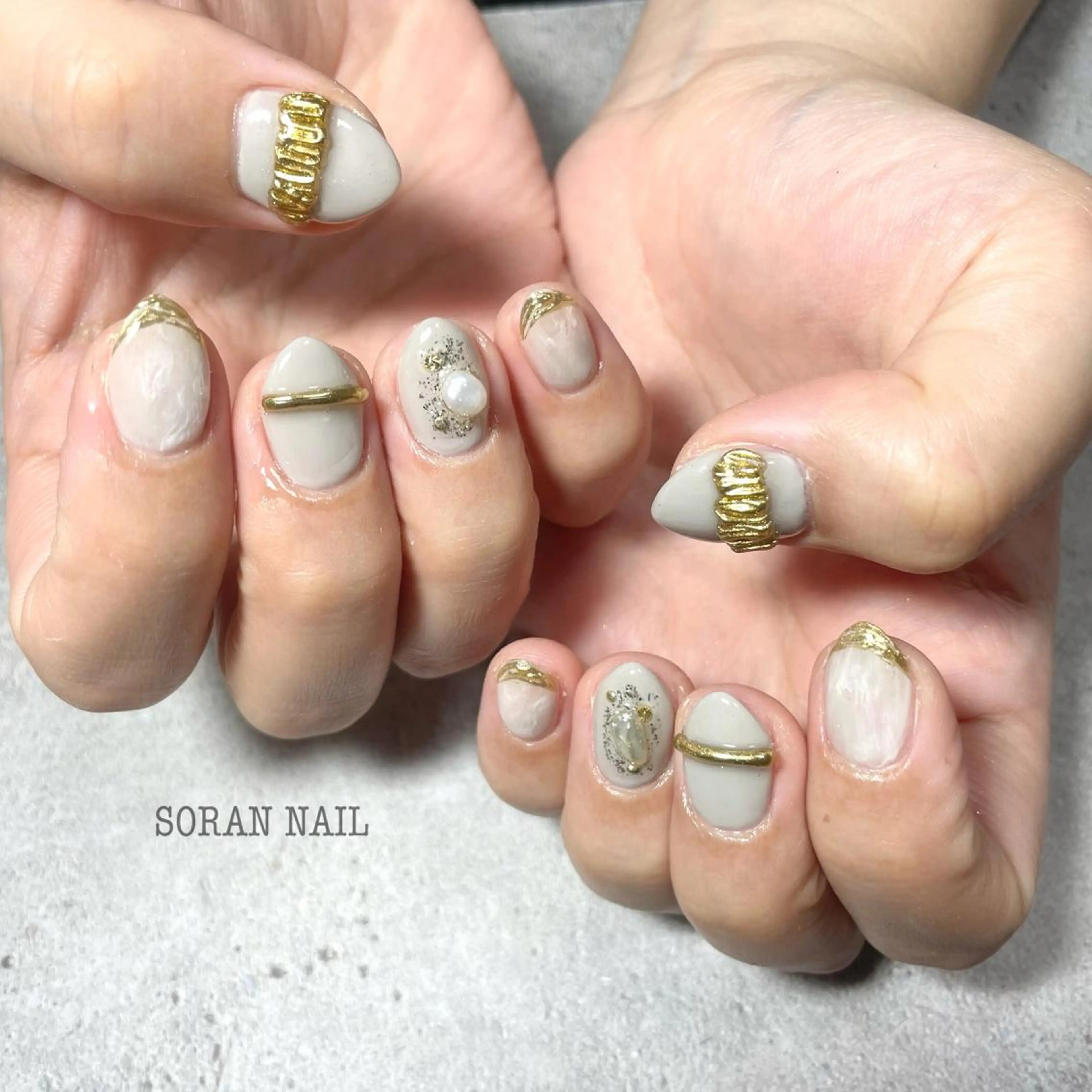 ネイル ハンドネイル soran nailのネイルデザイン