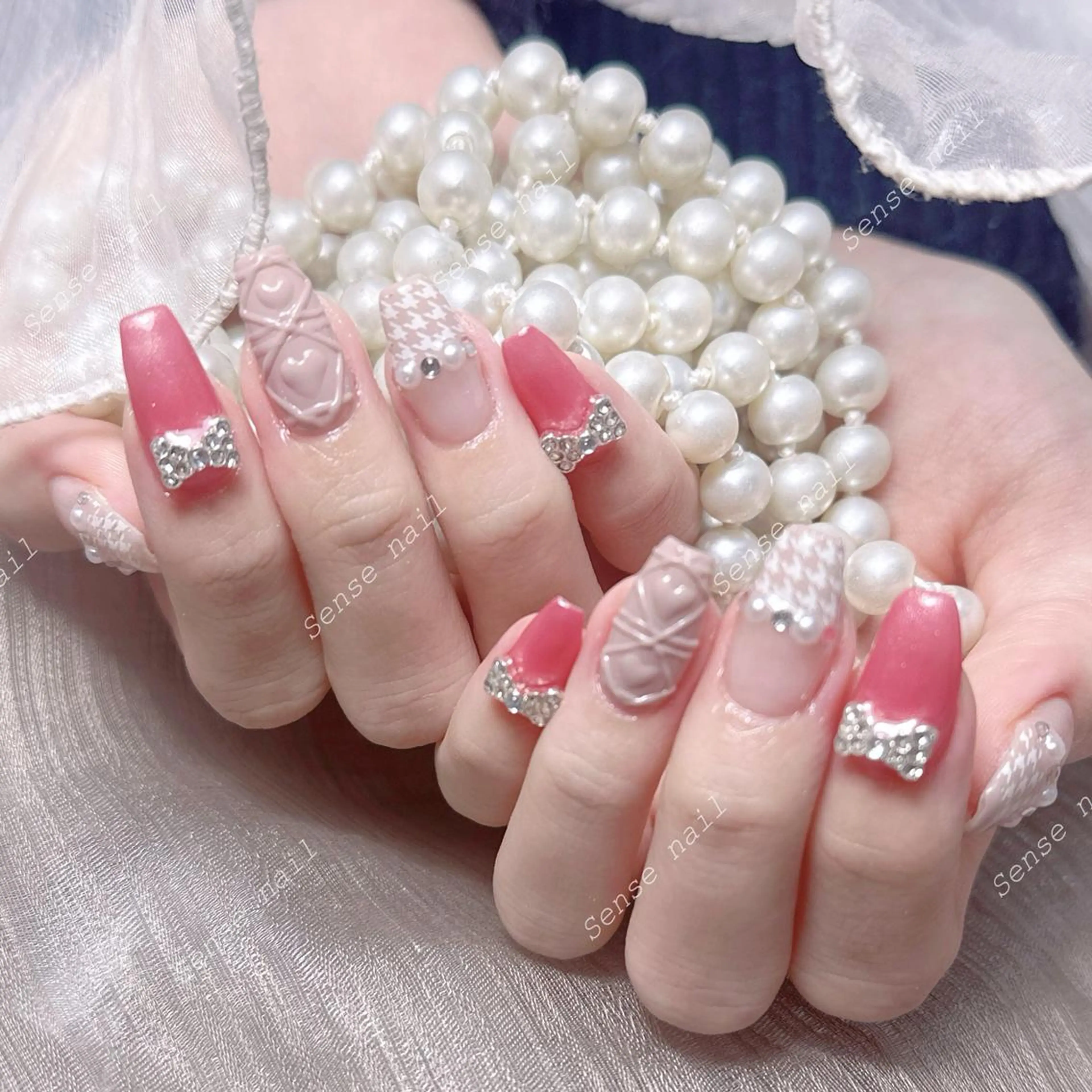 ネイル ハンドネイル Bunny 🐰のネイルデザイン