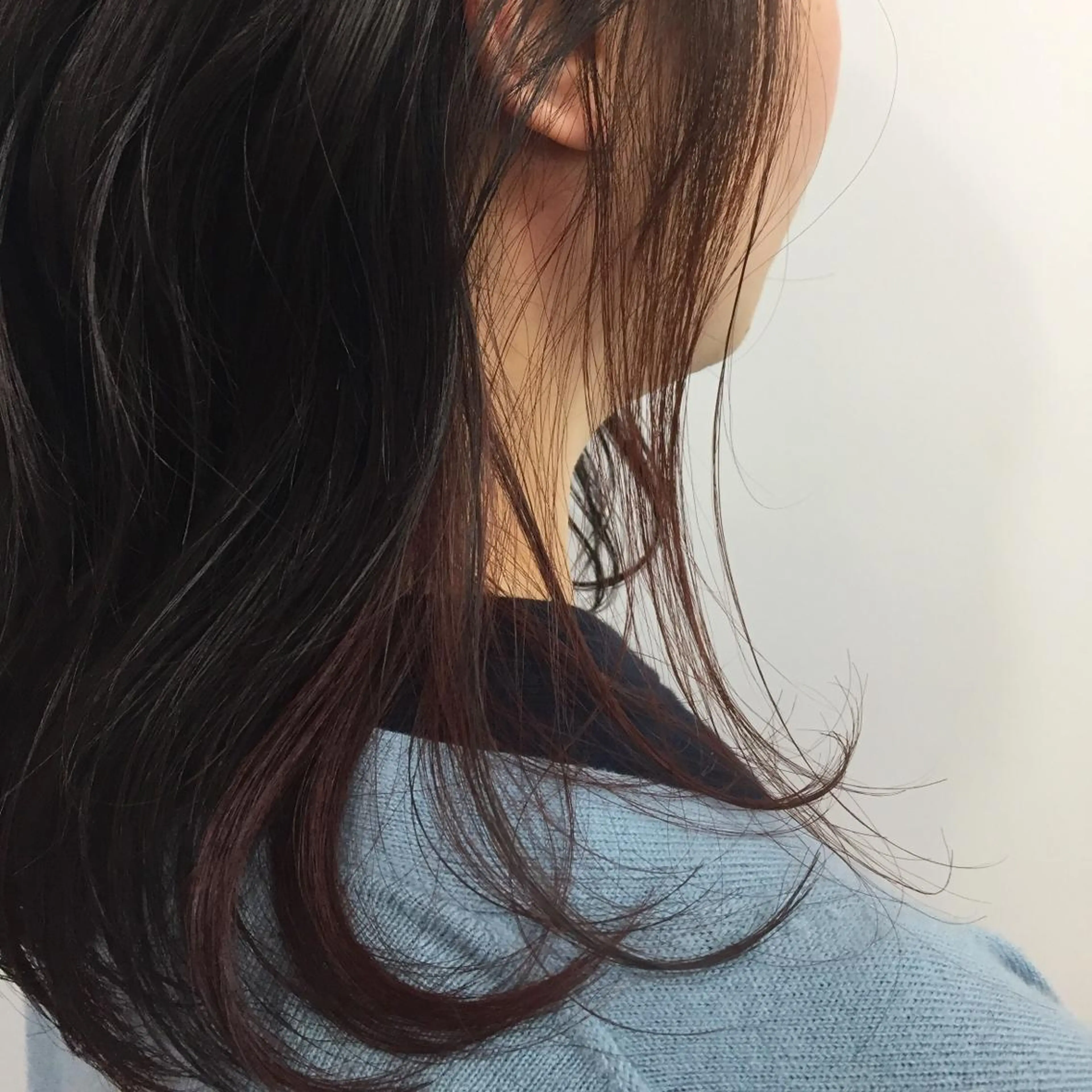 ミディアム カラー ヘアカラー トリートメント ヘアセット 田添 幹宜のヘアスタイル
