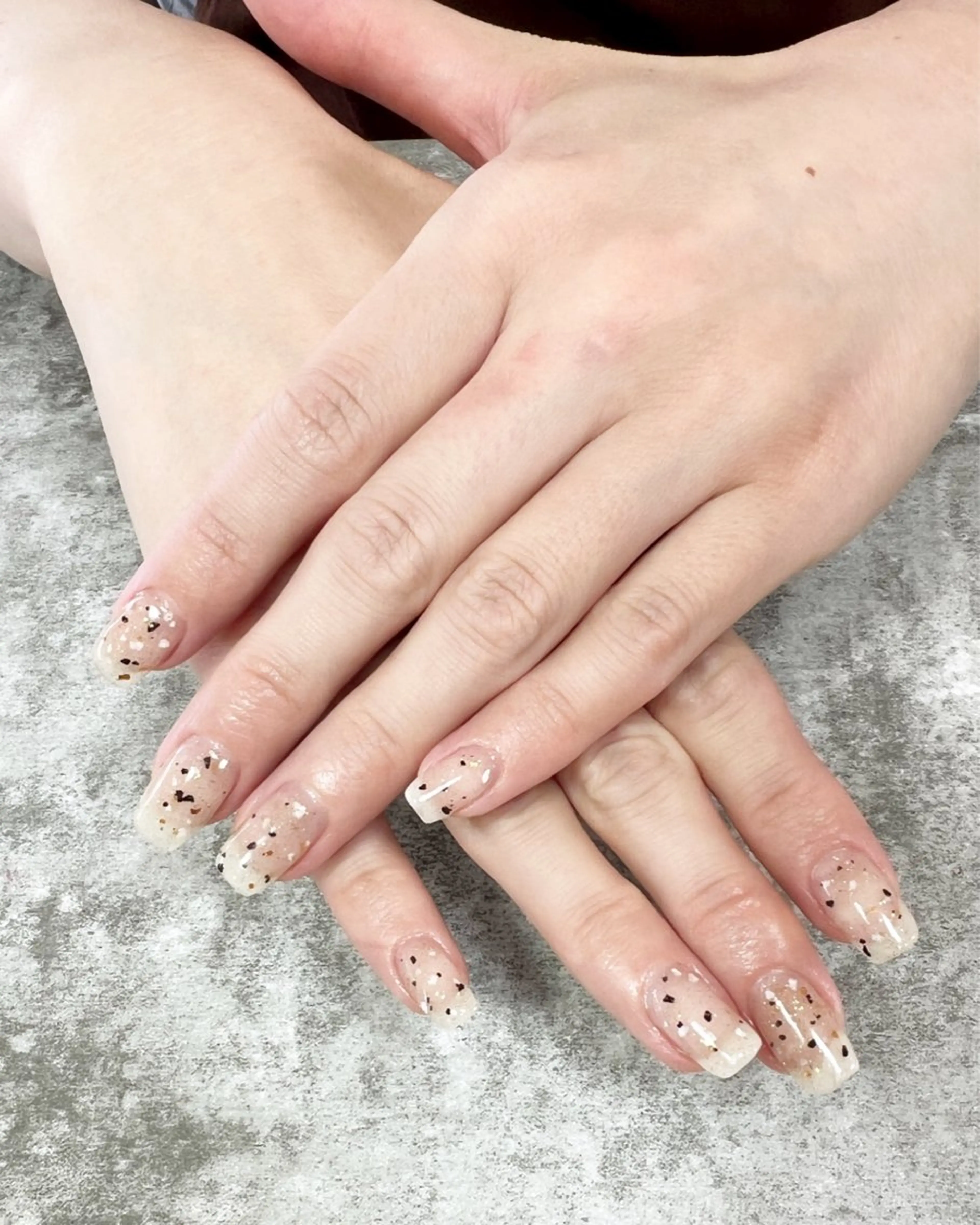 ネイル ワンカラーネイル シンプルネイル ハンドネイル Aura nailのネイルデザイン