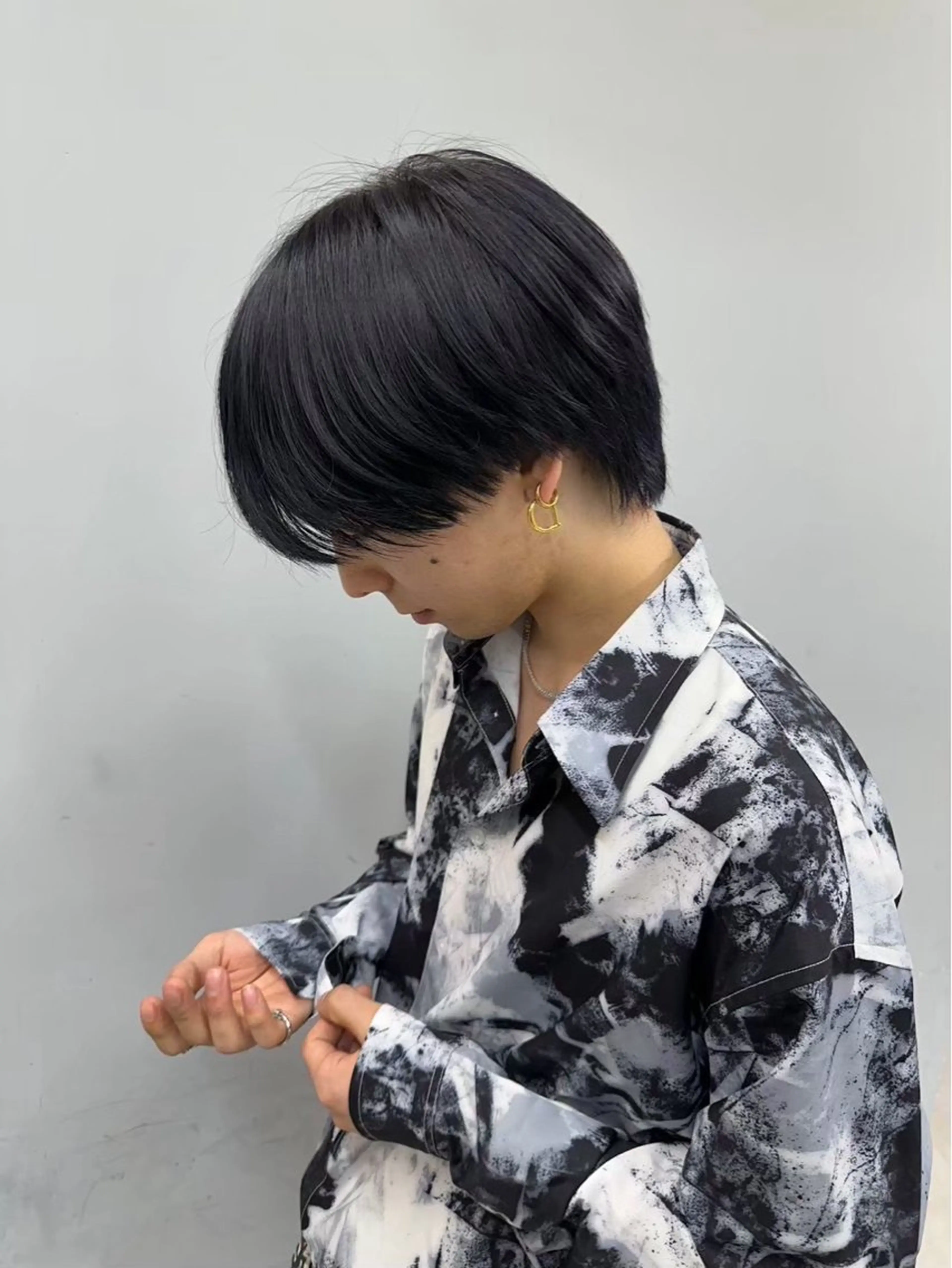 メンズカットの写真