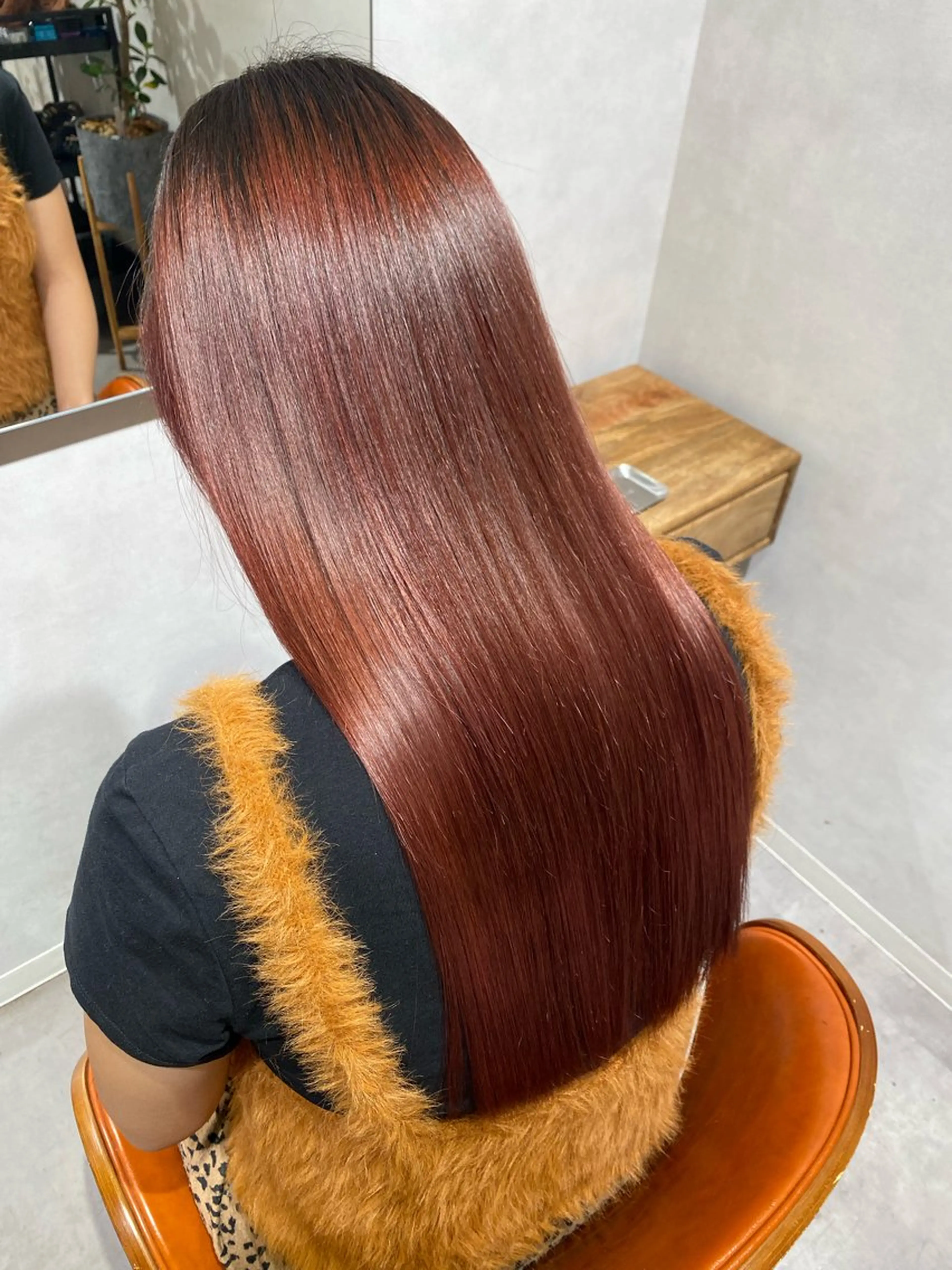 ロング カラー 大森 一慶のヘアスタイル