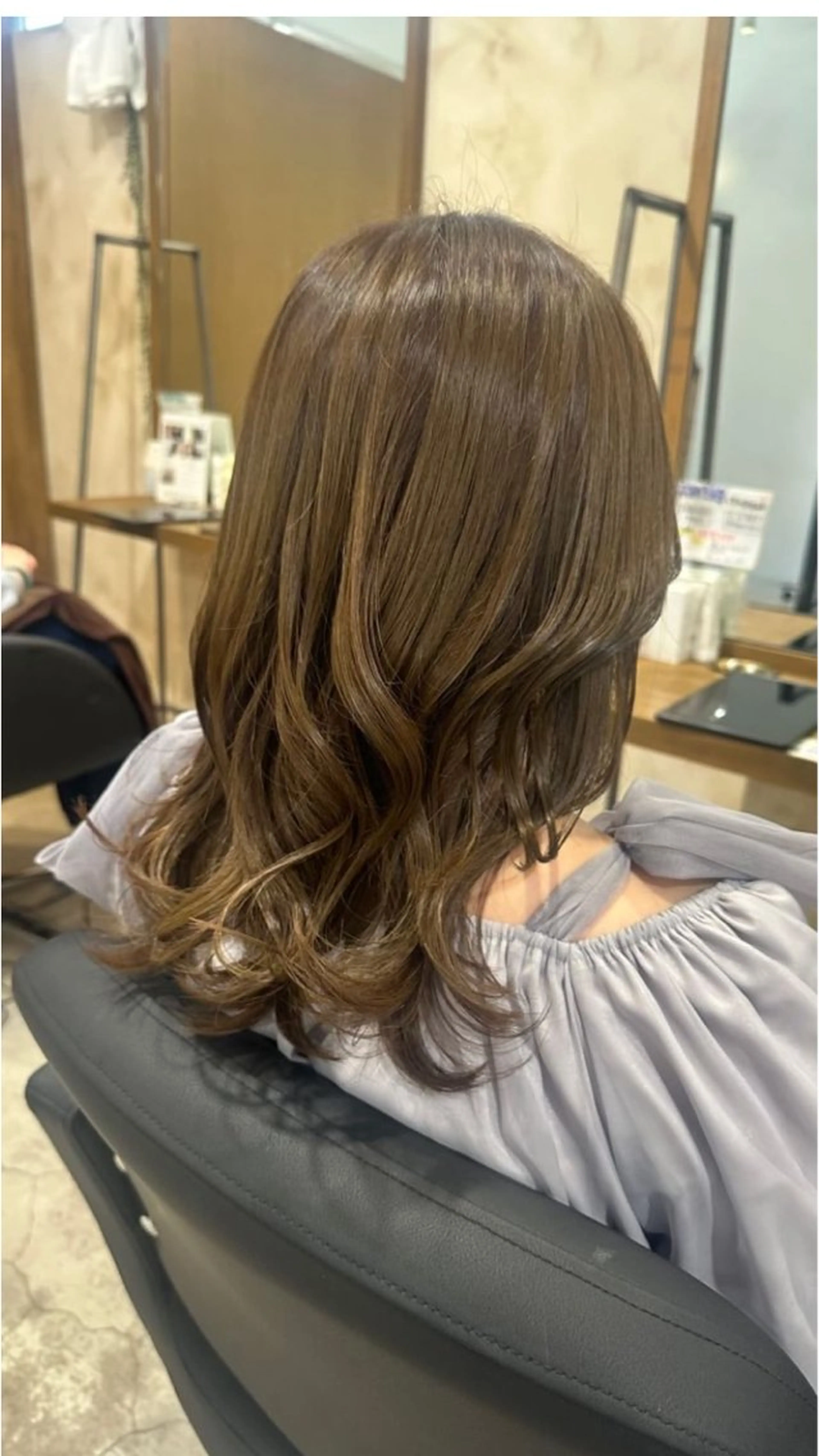 ロング カラー カット ヘアカラー トリートメント ニュアンスカラー／ メンズ🌙久住綾香のヘアスタイル