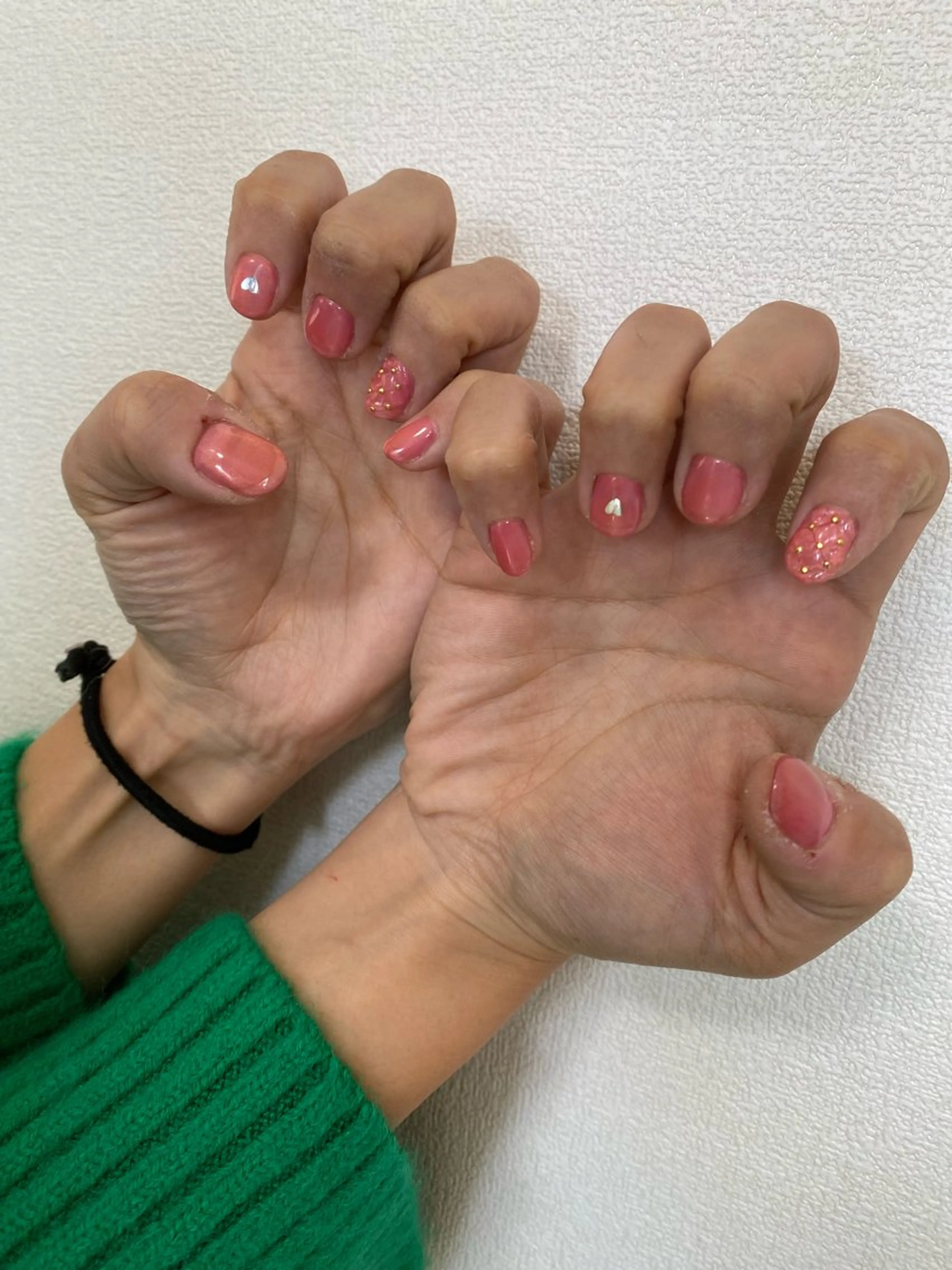 ネイル マグネットネイル ハンドネイル 自宅サロン FeelFreeのネイルデザイン