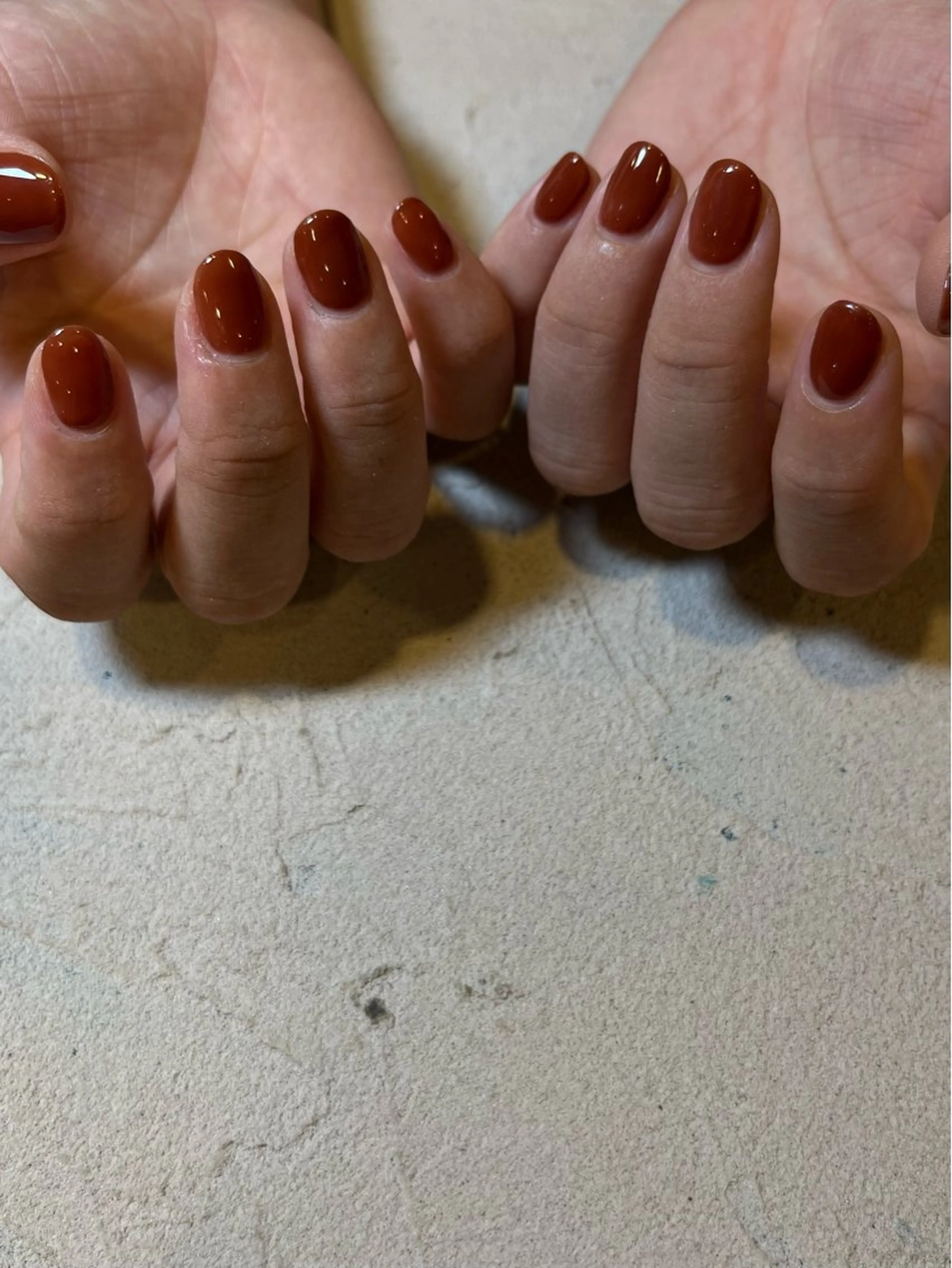 ネイル ワンカラーネイル Hi,nail mahoのネイルデザイン