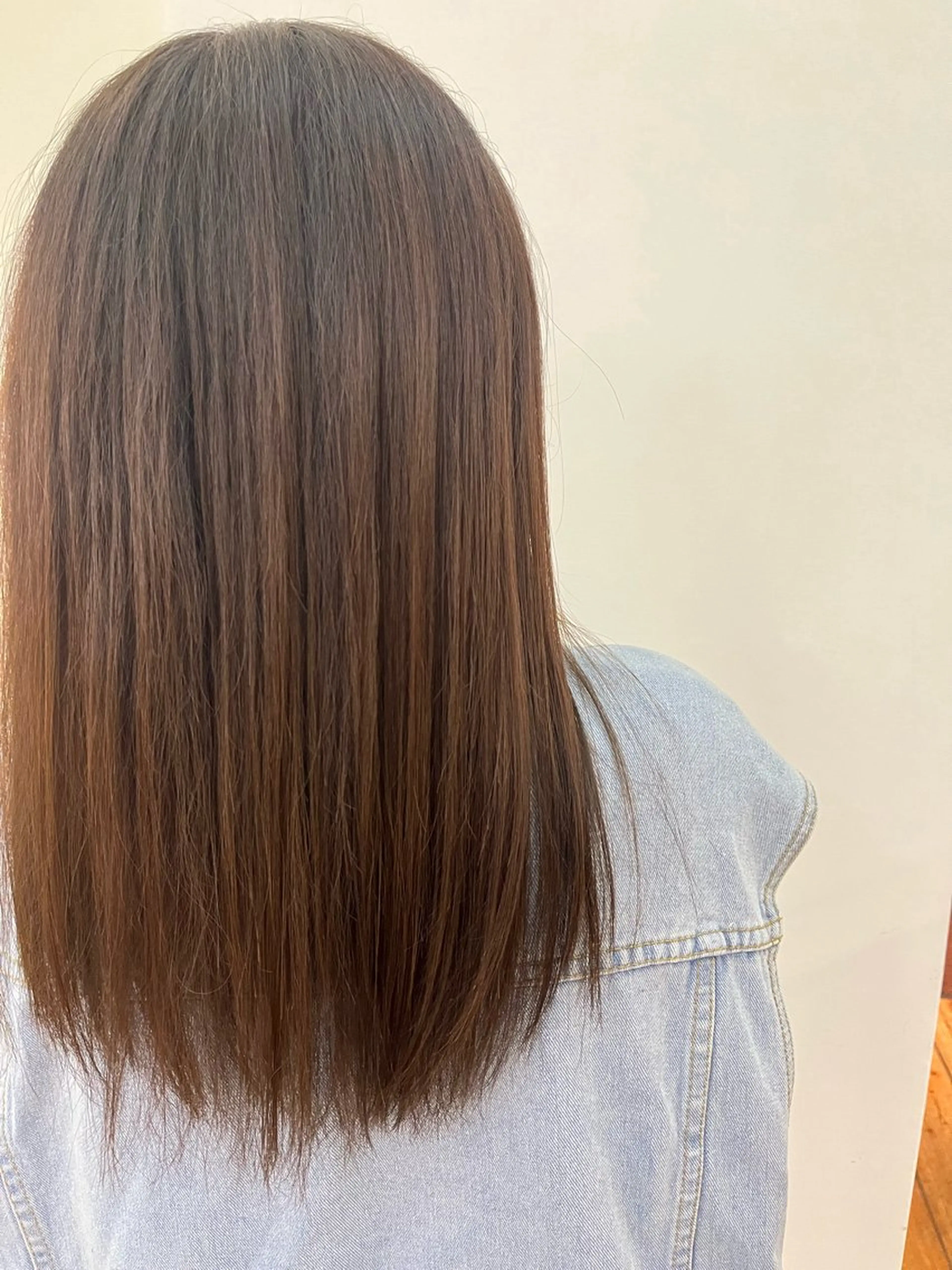 ロング カラー ブリーチ カット/パーマモデル 募集🩵　yukaのヘアスタイル