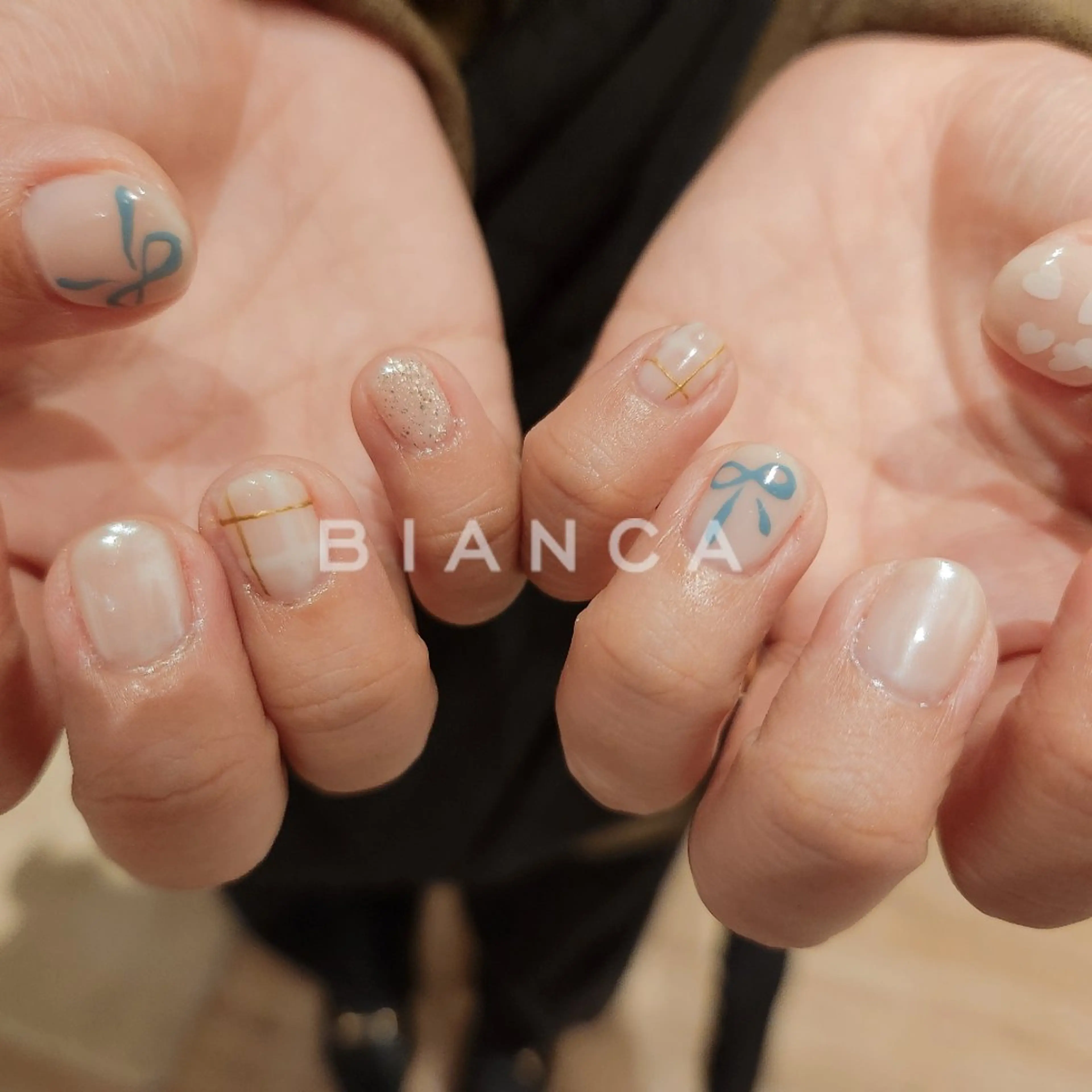 ネイル ハンドネイル Bianca名駅店 あゆのネイルデザイン