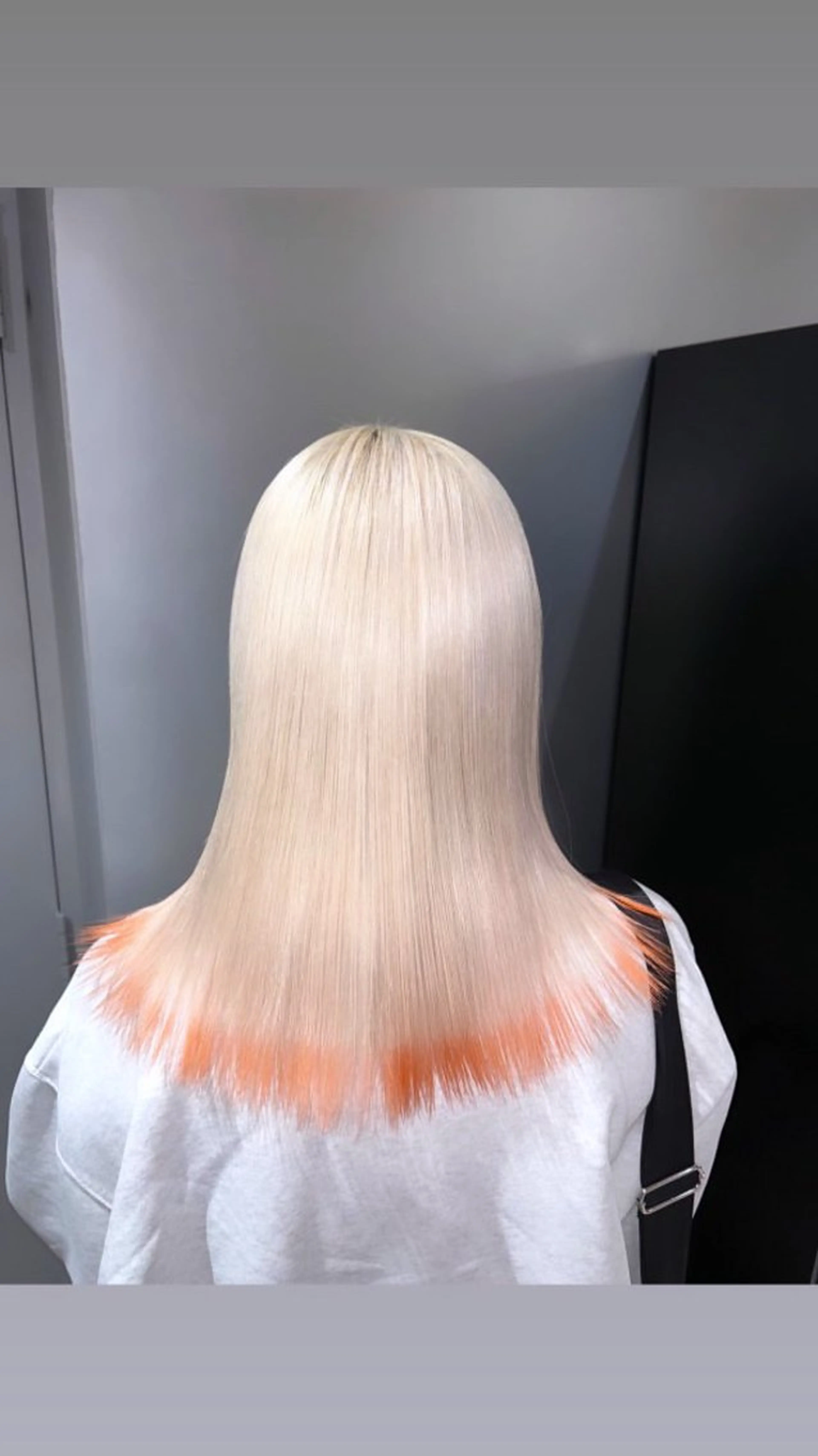 ロング カラー ヘアカラー 髪質改善×韓国 レイヤー ひかるのヘアスタイル