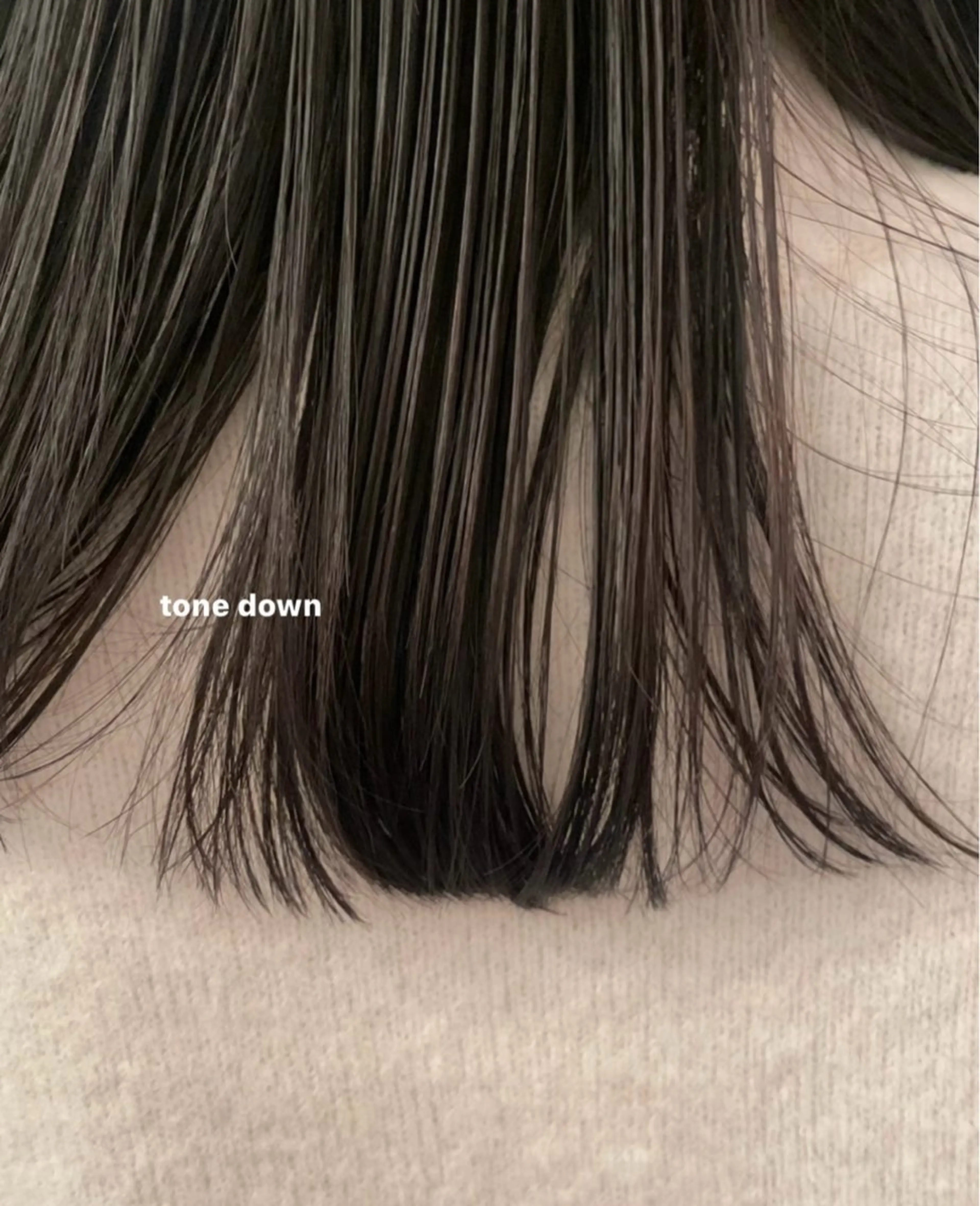 セミロング rizu ボブヘアのヘアスタイル