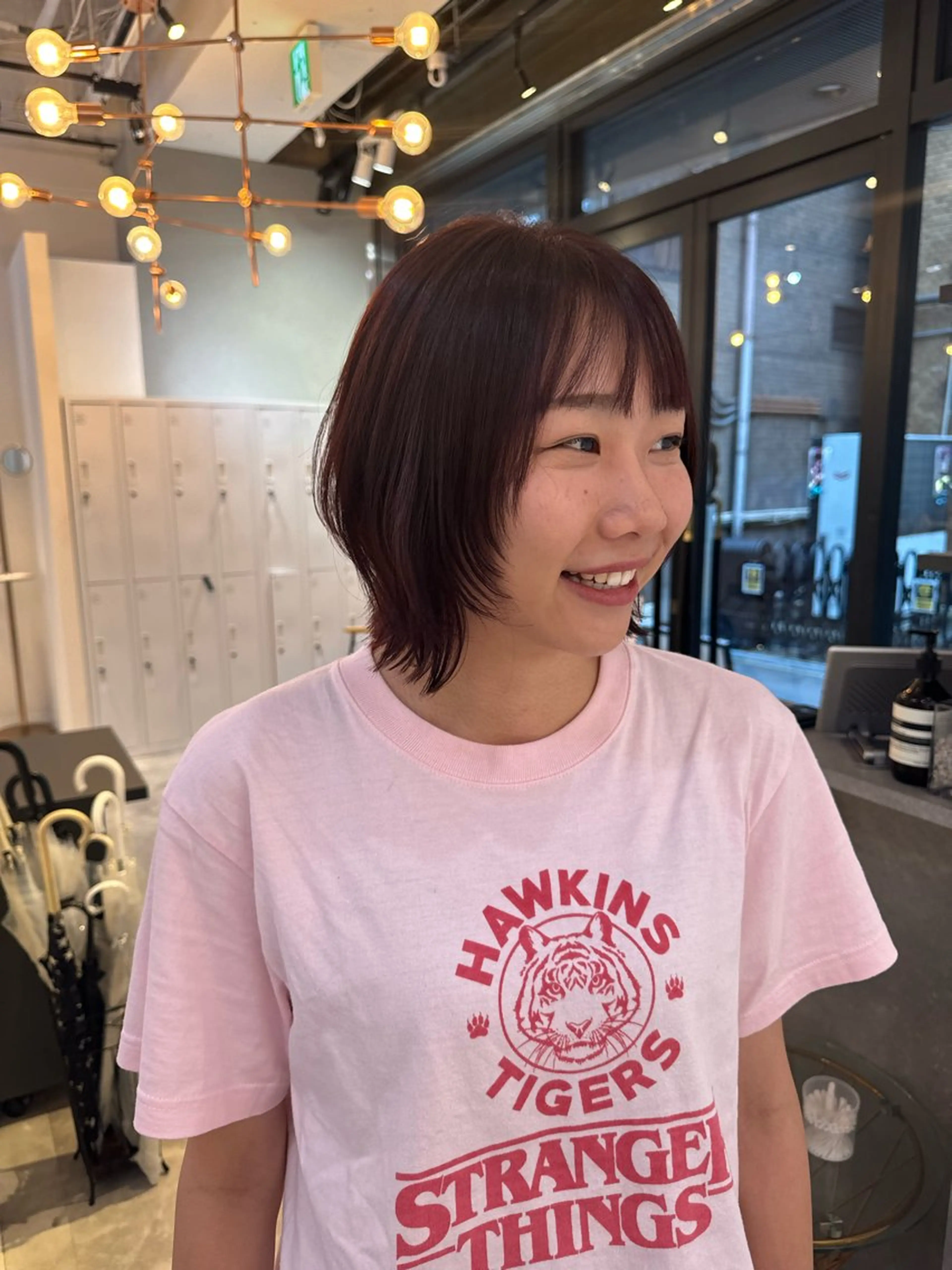 ショート カラー 赤み無し柔らかカラー 【梅田】madokaのヘアスタイル