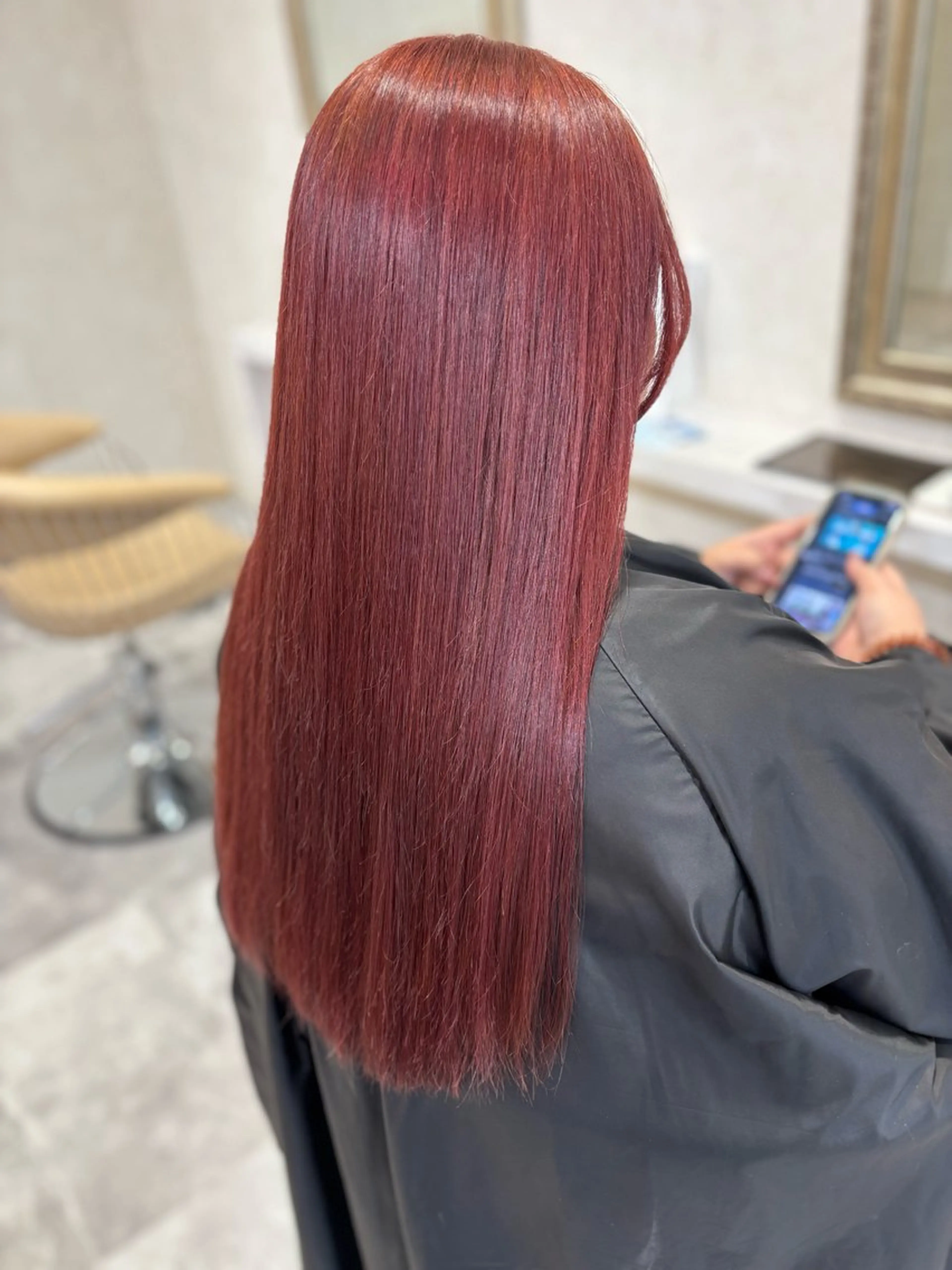 ロング パーマ 縮毛矯正 Lupinus hair design所属・Matsuo Eisukeのヘアスタイル