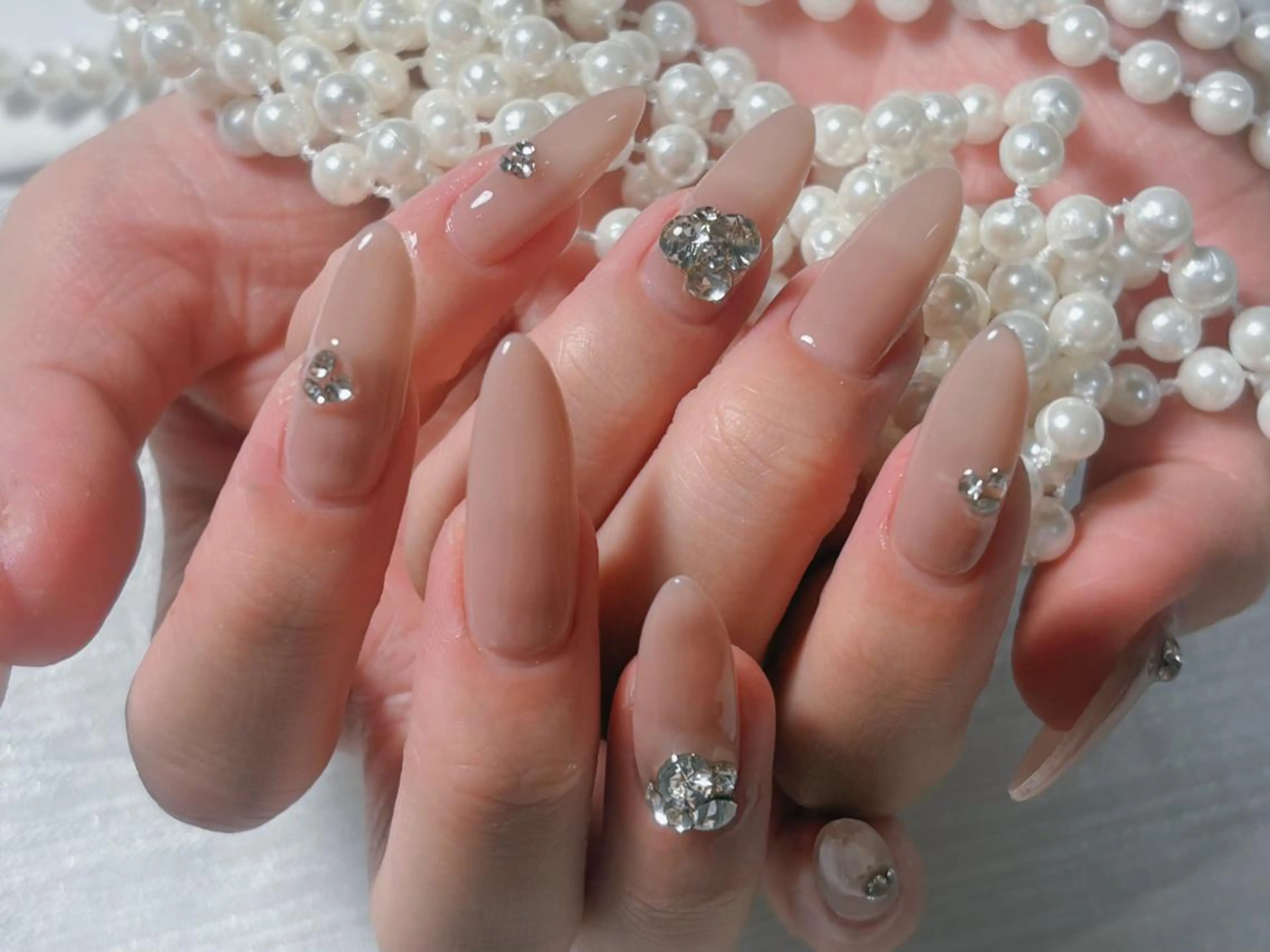 ネイル ✨Nora💫 ワンホンネイルのネイルデザイン