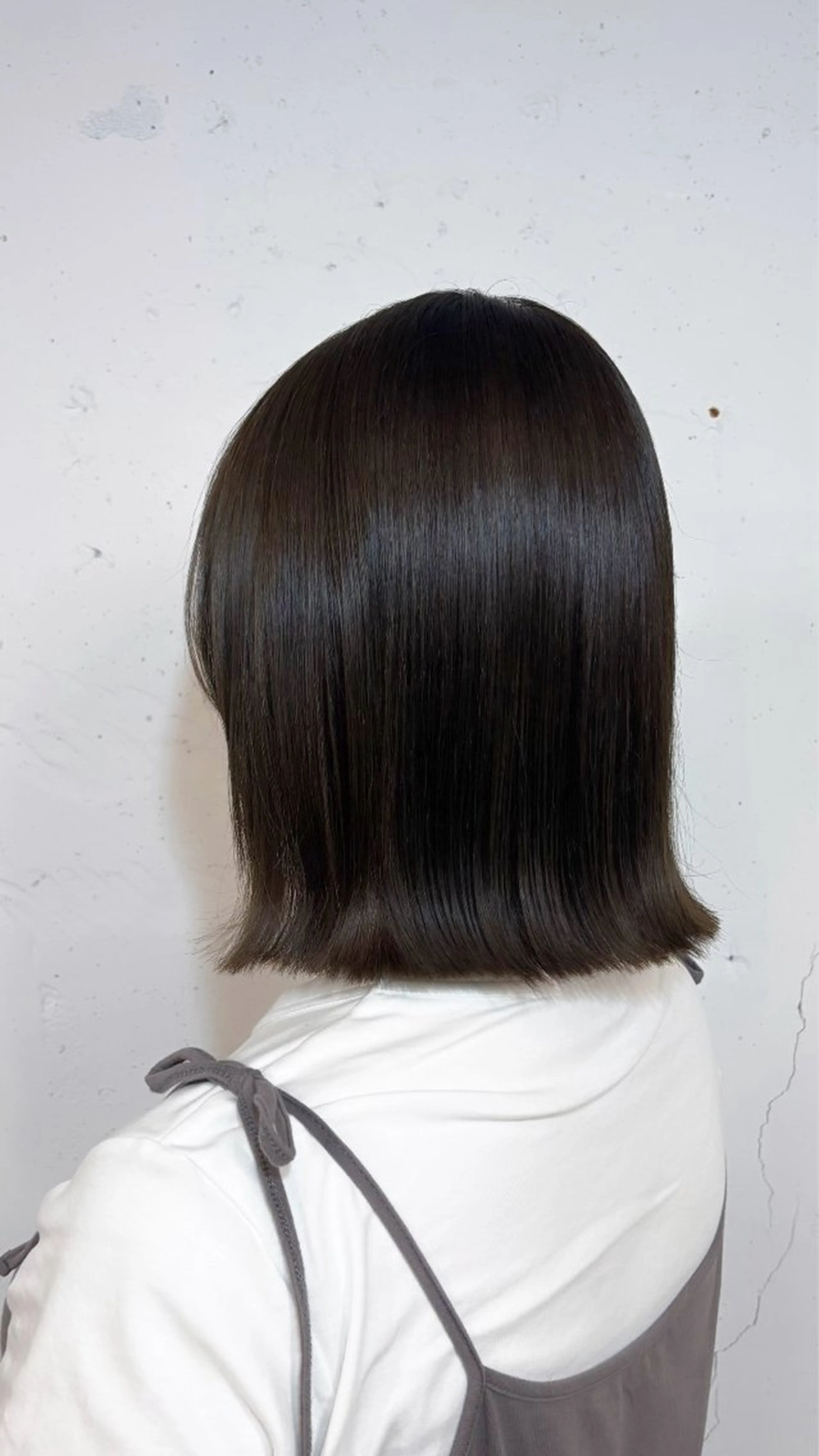 カラー ベージュカラー オリーブベージュ 直木 絵美のヘアスタイル