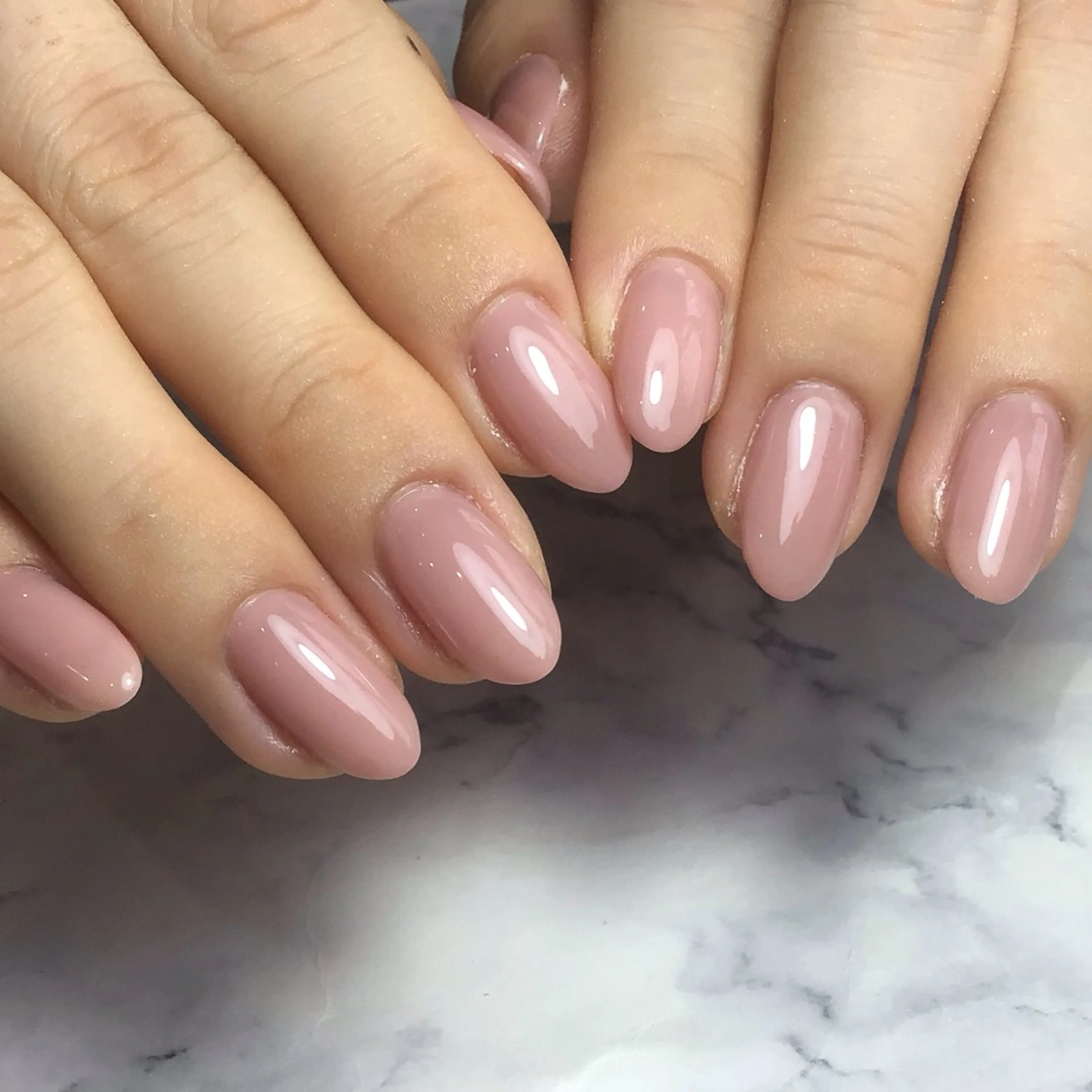 ハンド..ナチュラルワンカラー💅単色1度塗り（オフケア込）🙌✨の写真