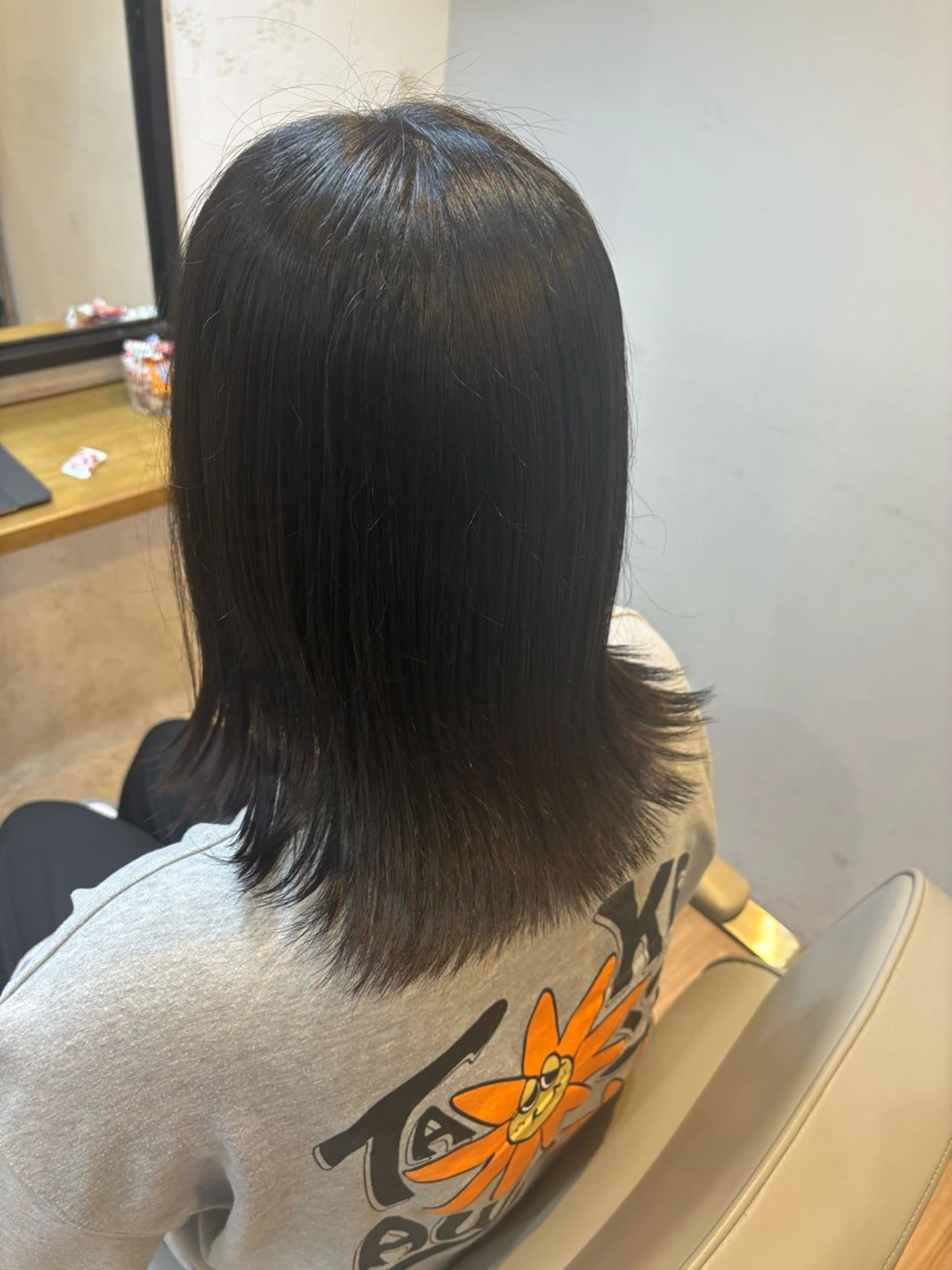 ミディアム ヘアカラー トリートメント IRICO たまプラーザ所属・韓国ヘアー🇰🇷 MIWAのヘアスタイル