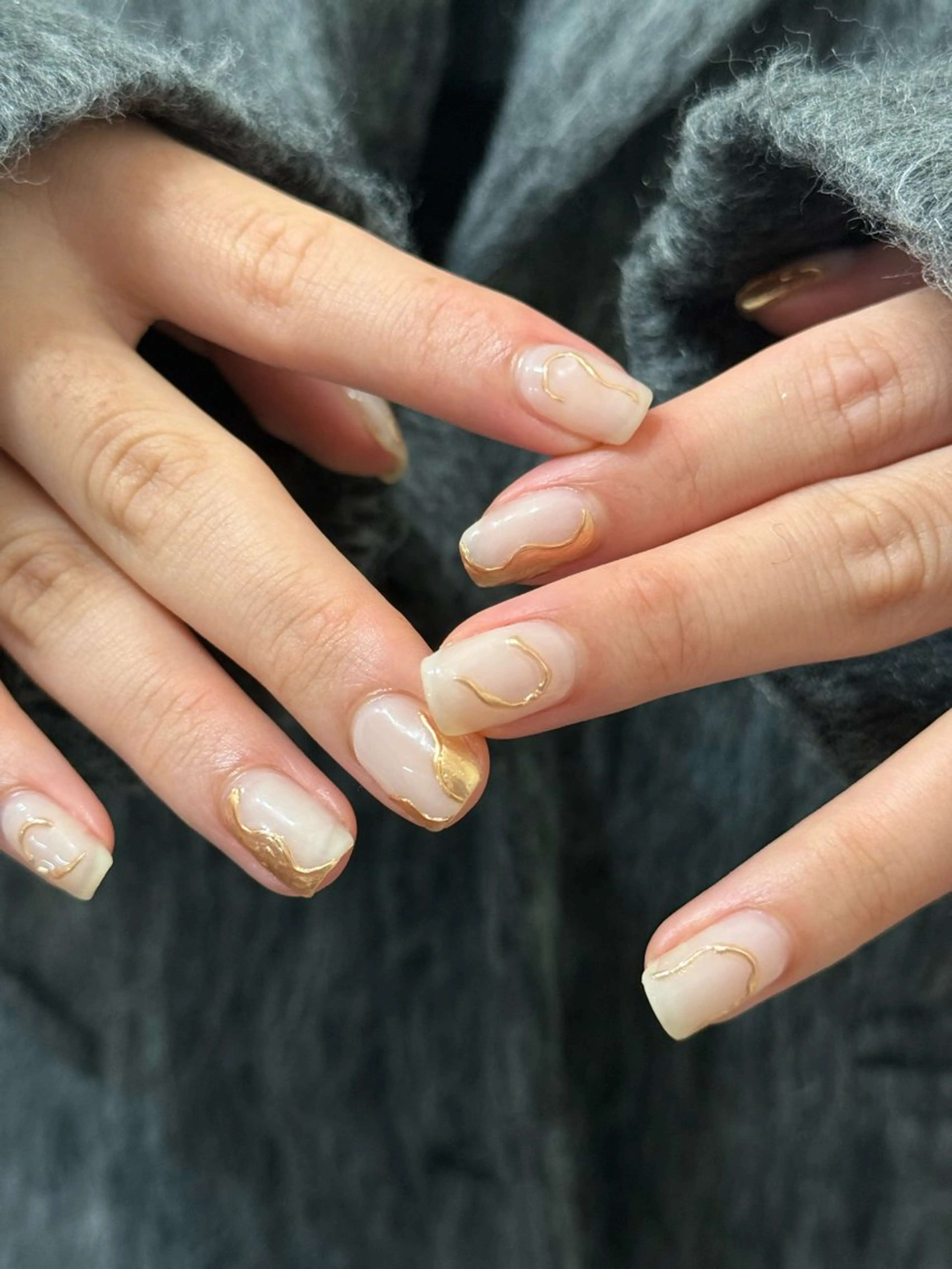 ネイル ハンドネイル フットネイル kiii.__ ✴︎*のネイルデザイン