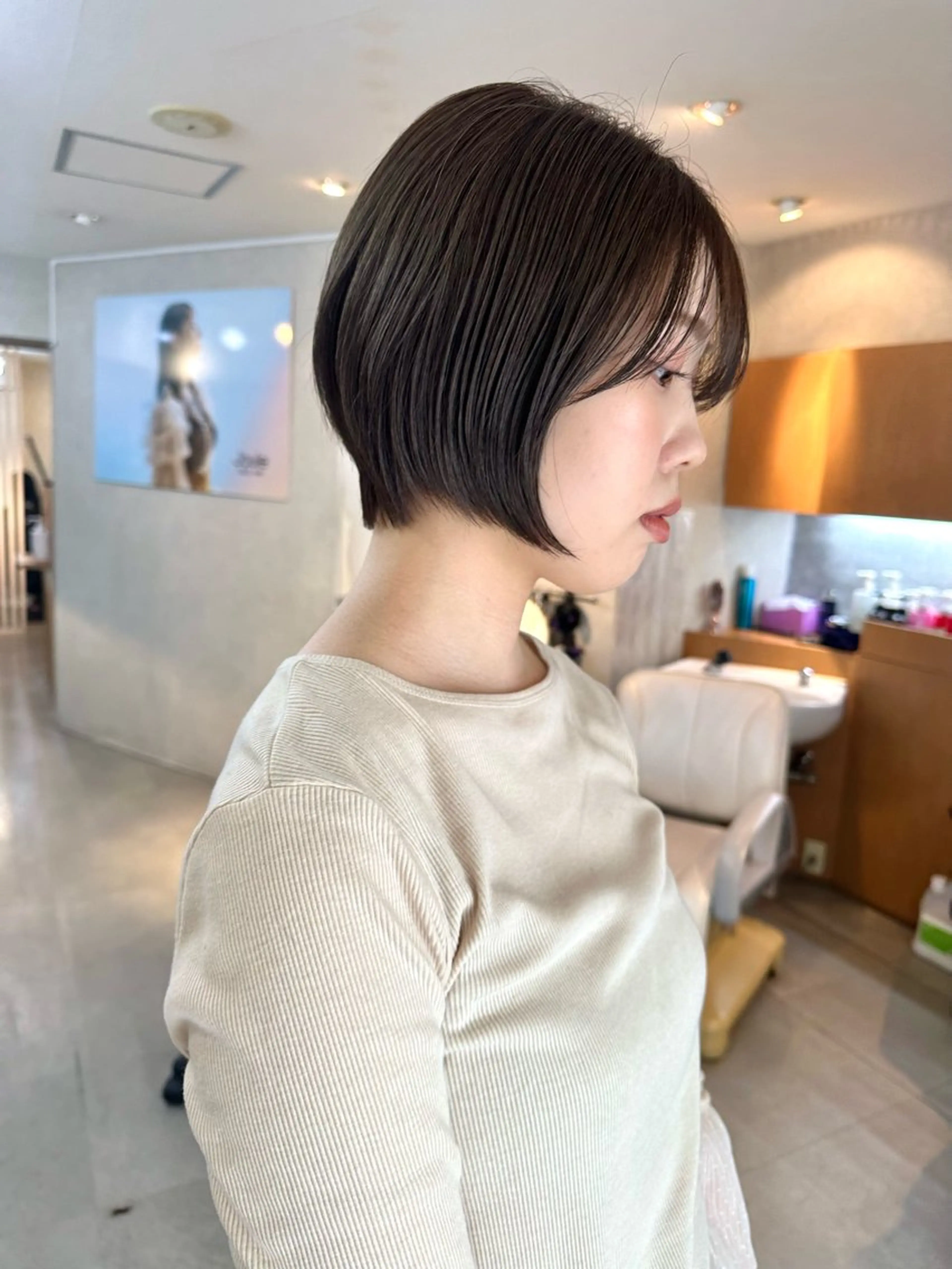 ショート カラー カット ヘアカラー トリートメント 🍃ショートヘア🍃 北林春樹のヘアスタイル
