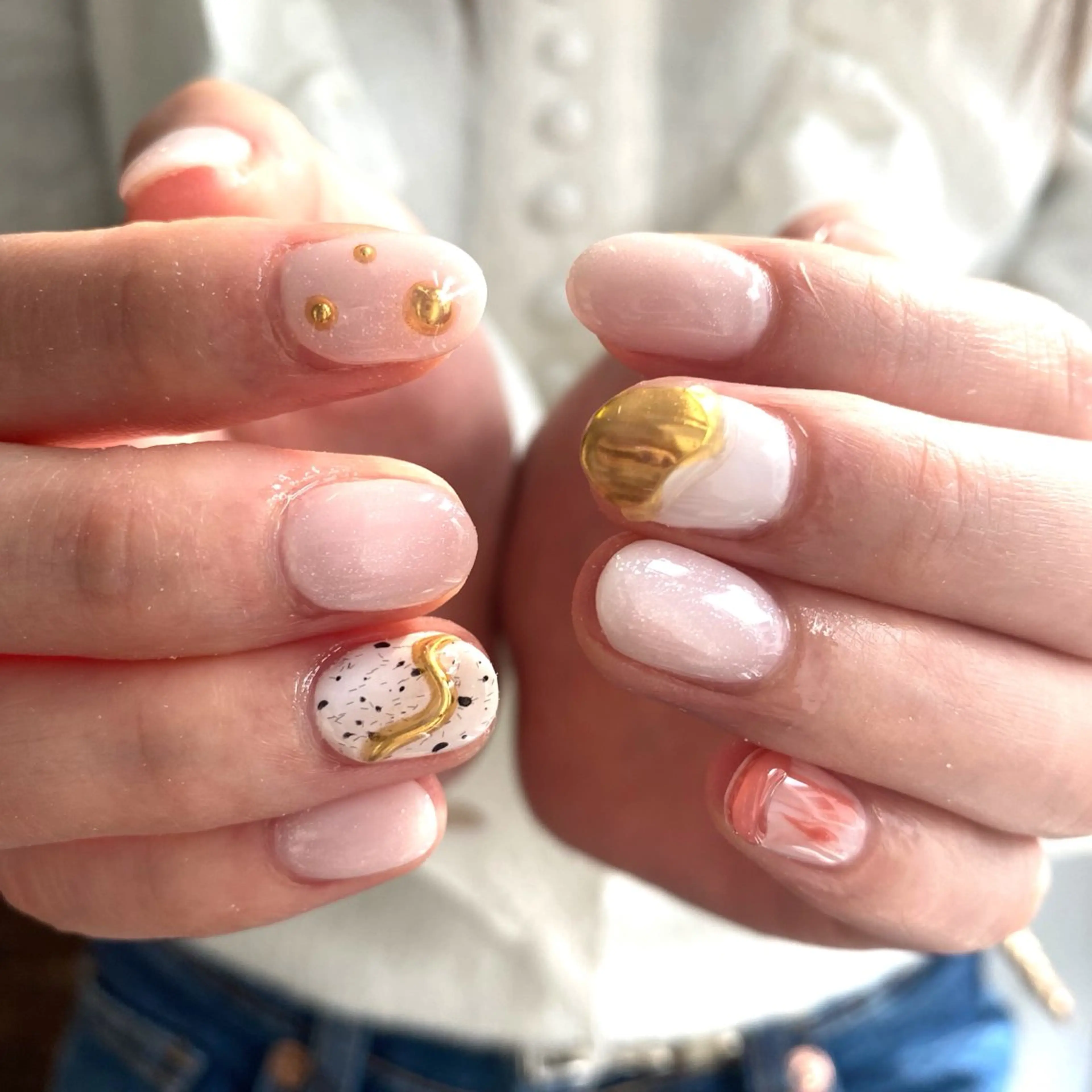 ネイル ニュアンスネイル ハンドネイル Nails VINATIのネイルデザイン