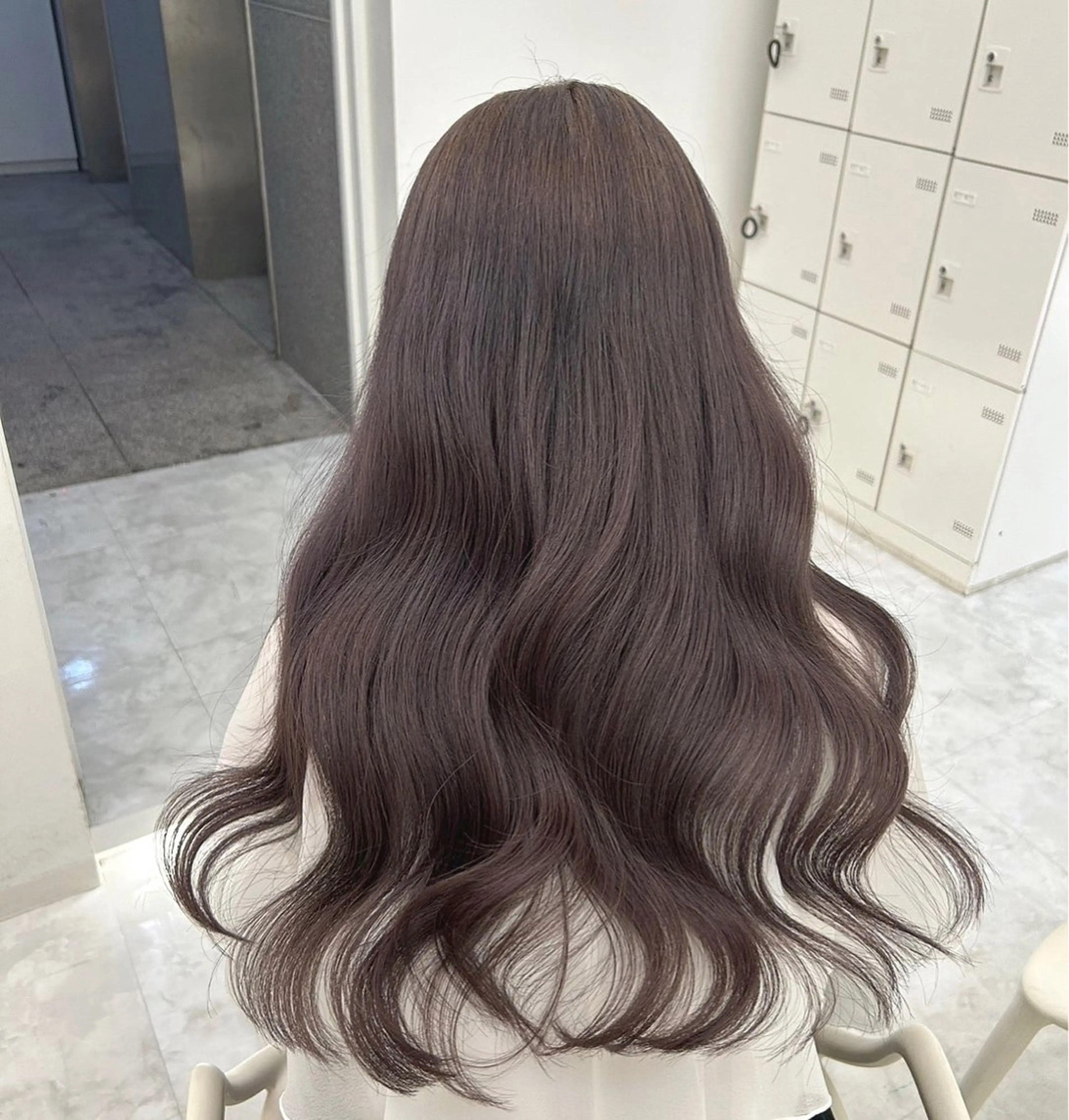 ロング ヘアカラー ヘアセット 🩰上品韓国ガーリー 🩰ひとみ🩰のヘアスタイル