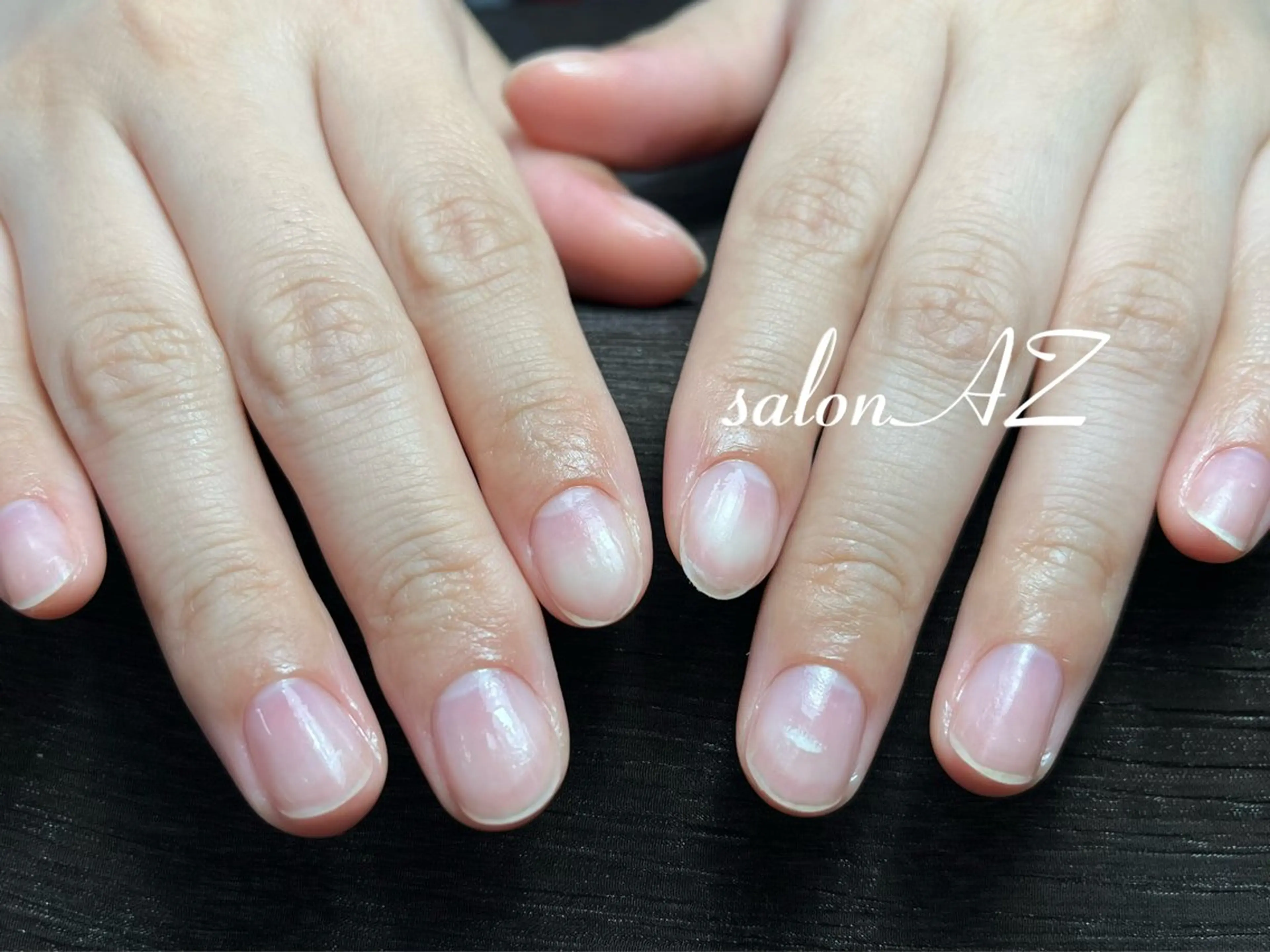 ネイル 長さ出し フットネイル フレンチネイル マグネットネイル ニュアンスネイル ハンドケア salonAZ トップネイリストのネイルデザイン