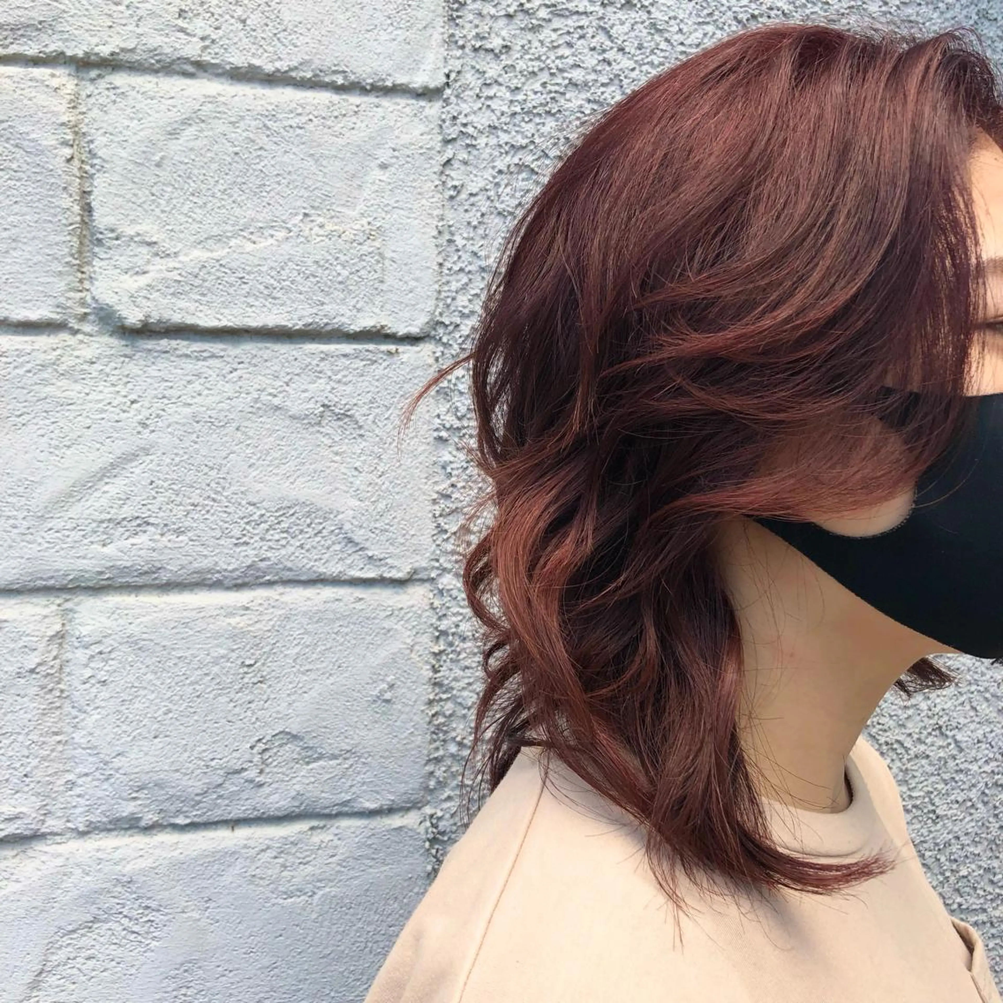 ミディアム カラー ヘアカラー トリートメント 🌐👽フクイ キララ🌎💎のヘアスタイル