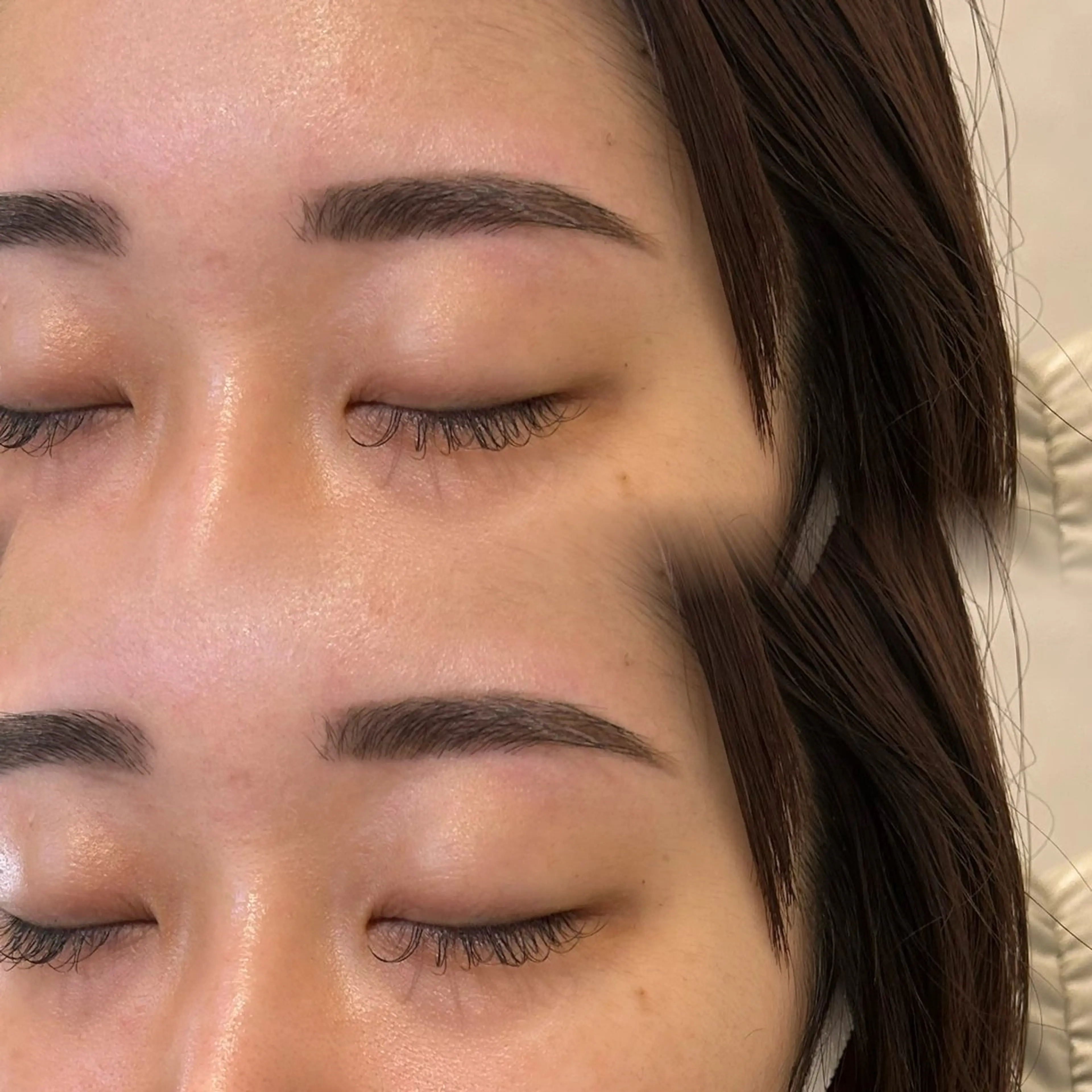 アイブロウ 山田 侑奈のヘアスタイル