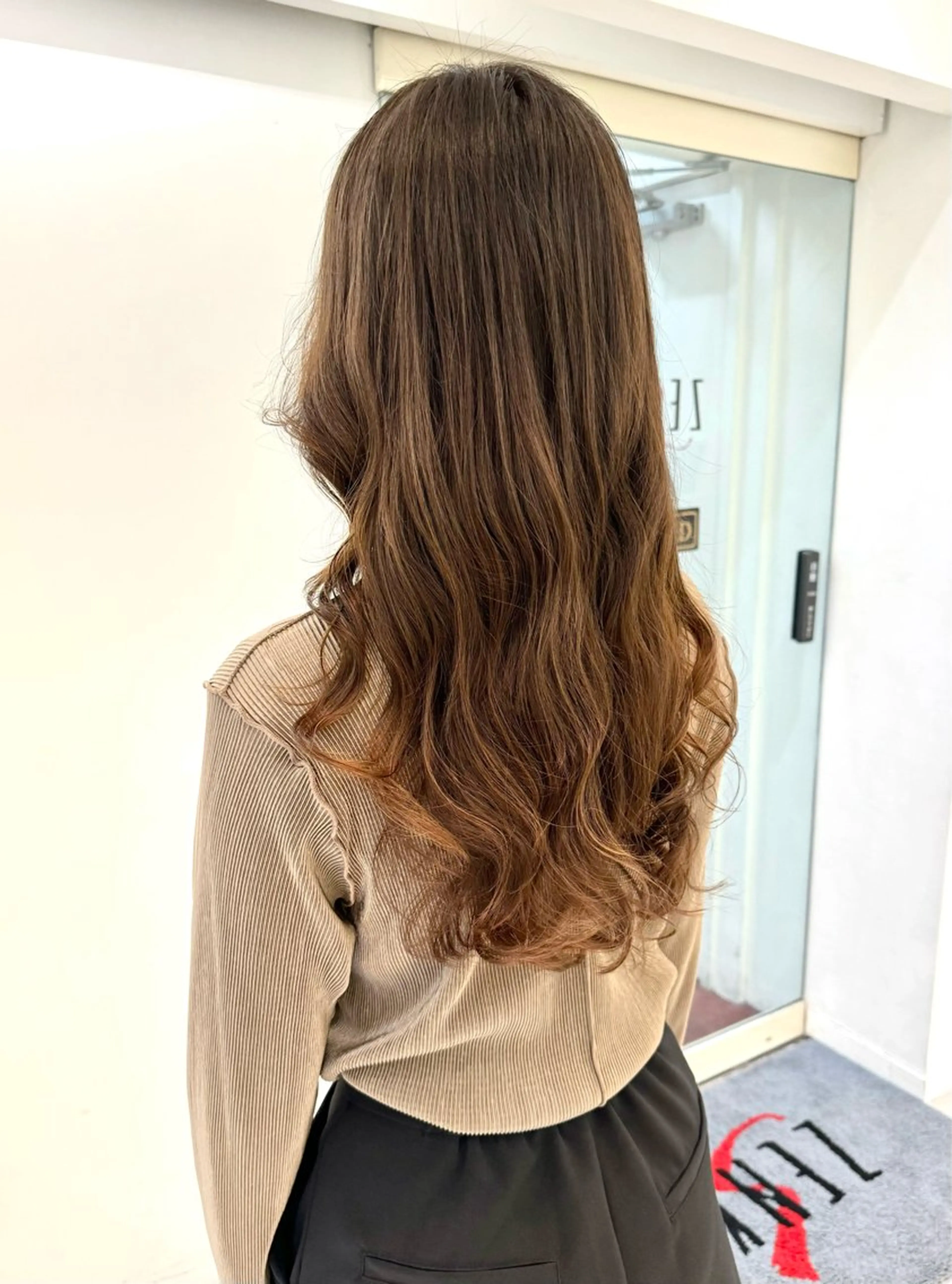 ロング パーマ ロング カット パーマ トリートメント ZENKO表参道店所属・🌀ダメージレス パーマ🌀萩原　龍のヘアスタイル