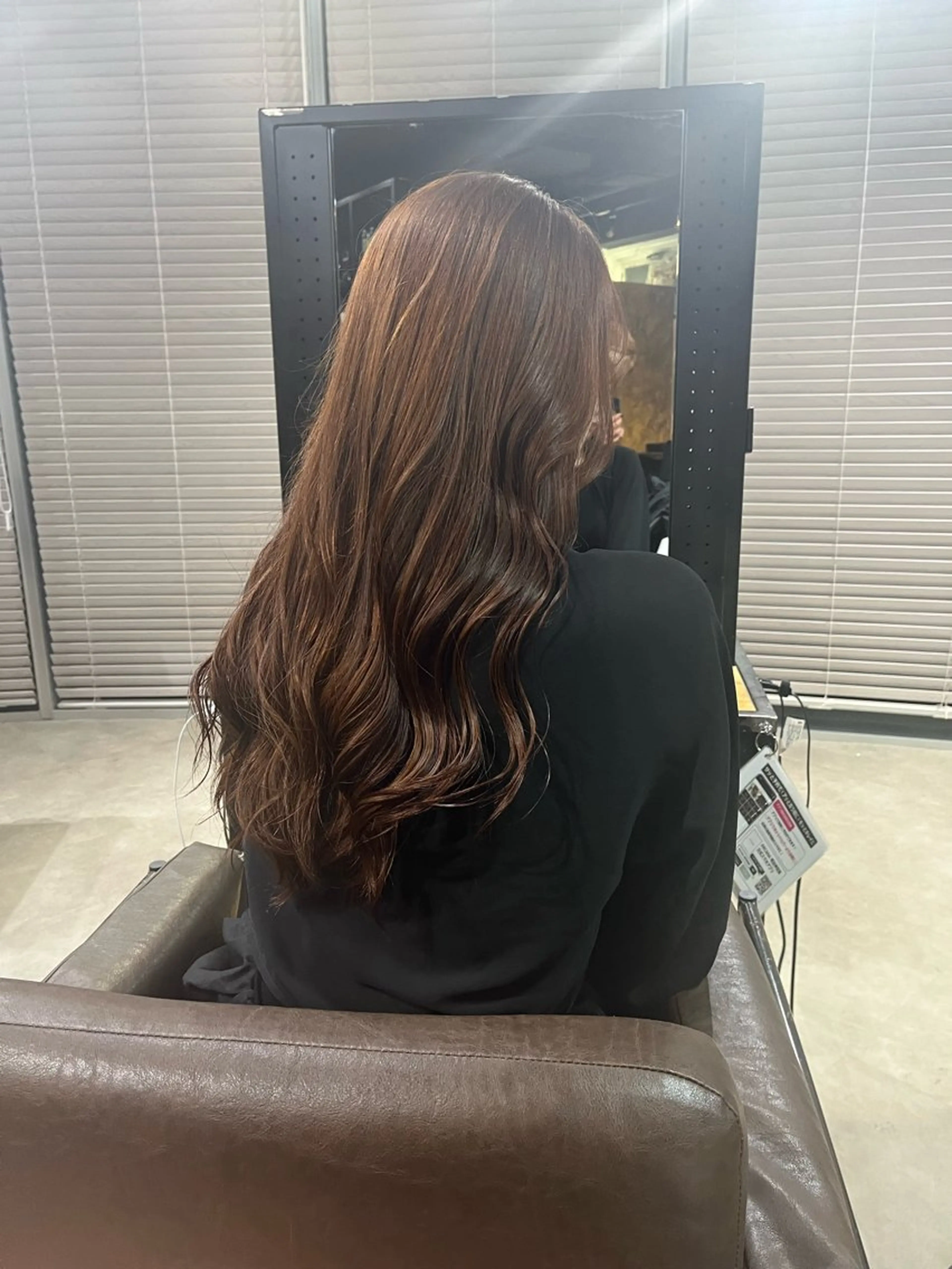 カラー ヘアカラー ブリーチ✨ハイライト 透明感カラー/アヤノのヘアスタイル