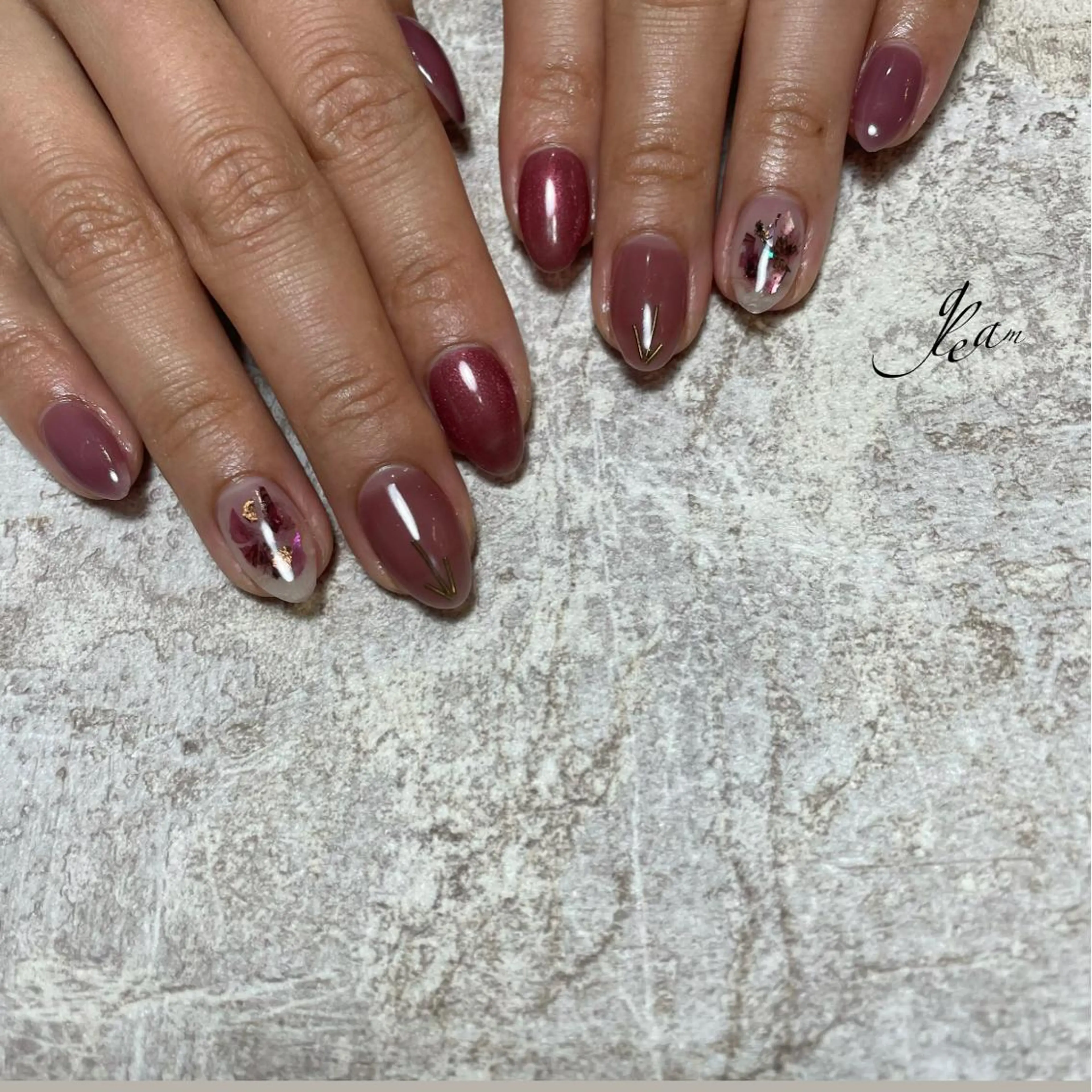 ネイル ハンドネイル gleam所属・gleam✴︎ sayakaのネイルデザイン