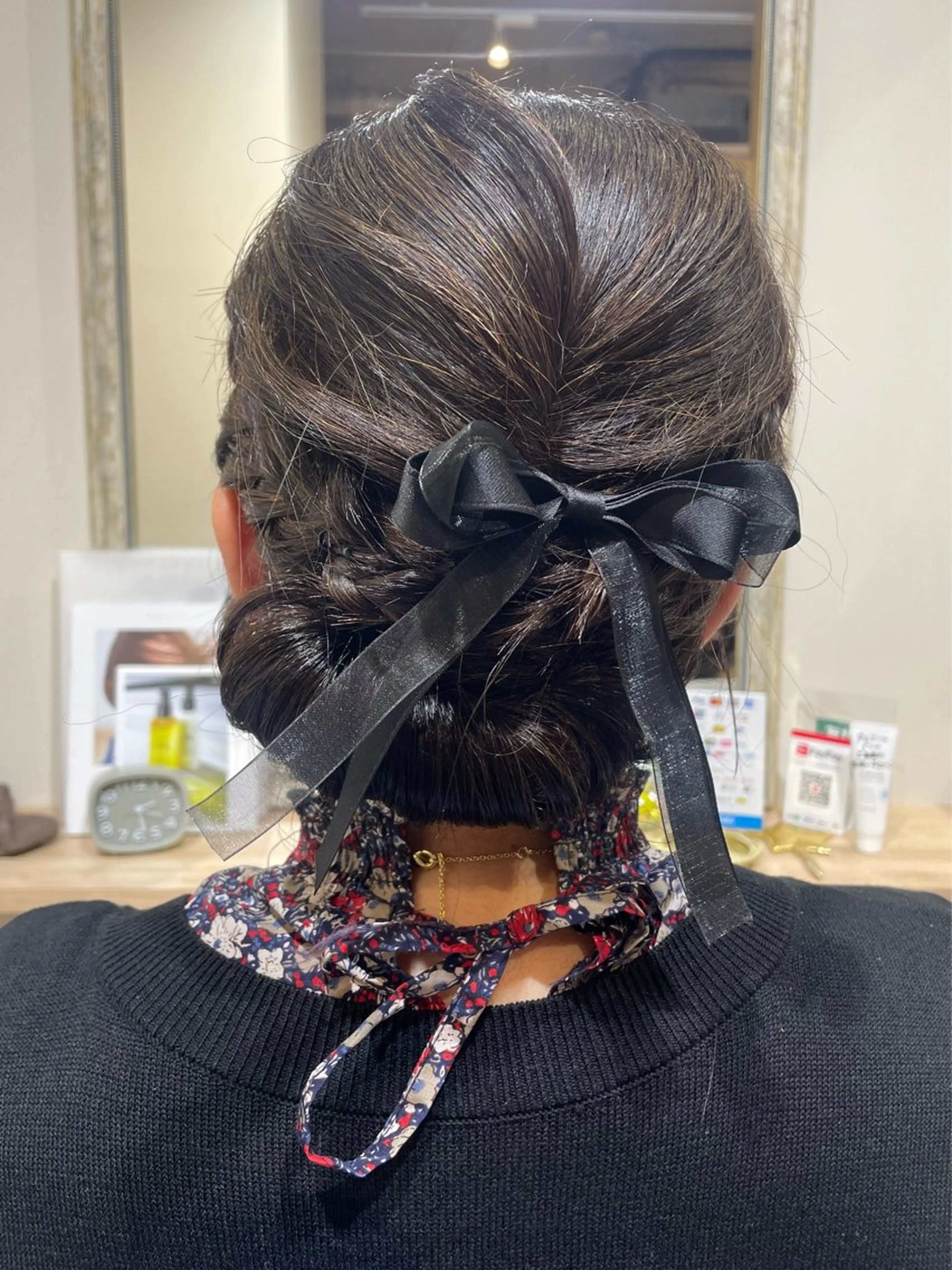 ミディアム ヘアセット Connect Rumiのヘアスタイル