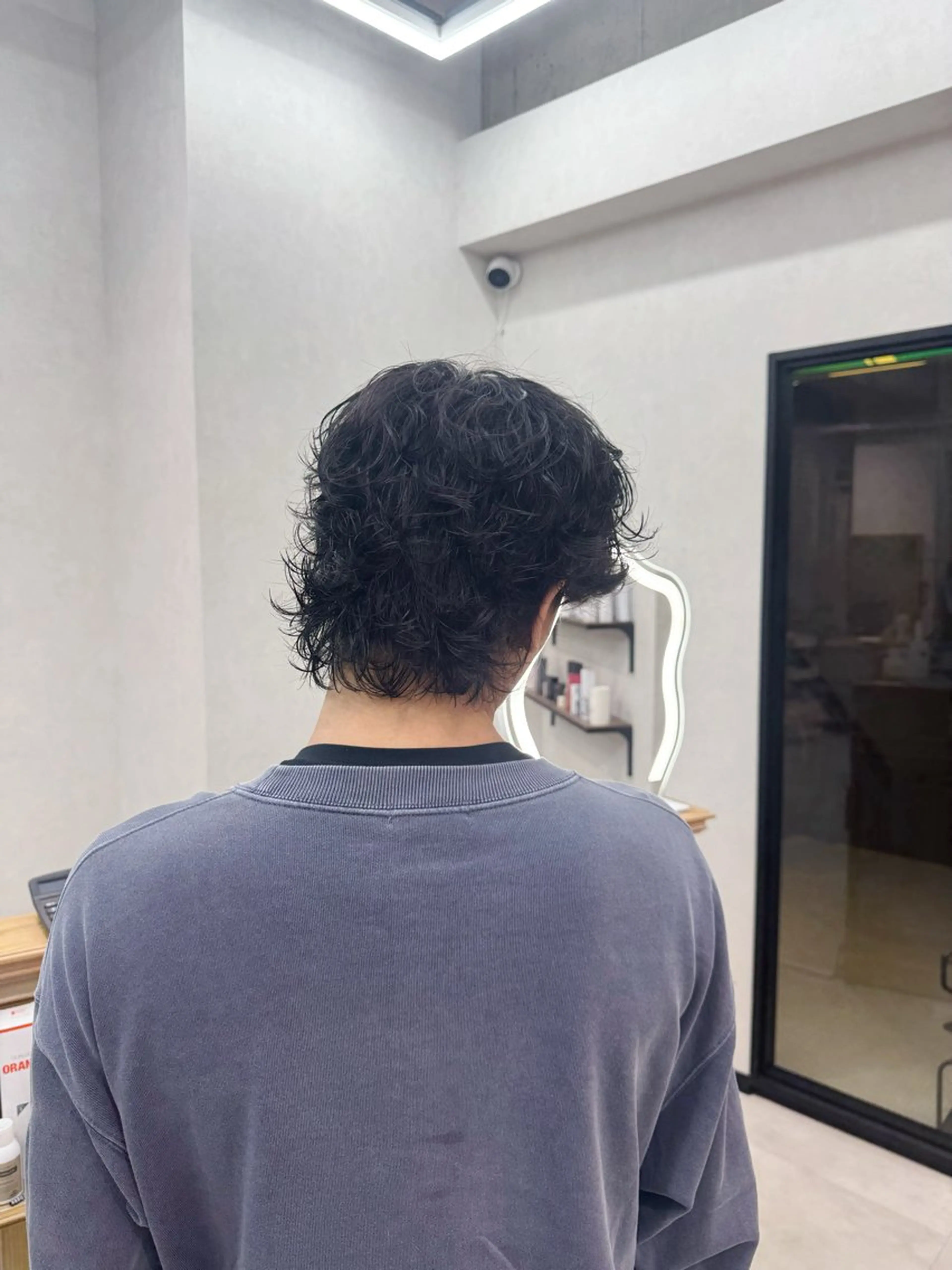 カットパーマの写真