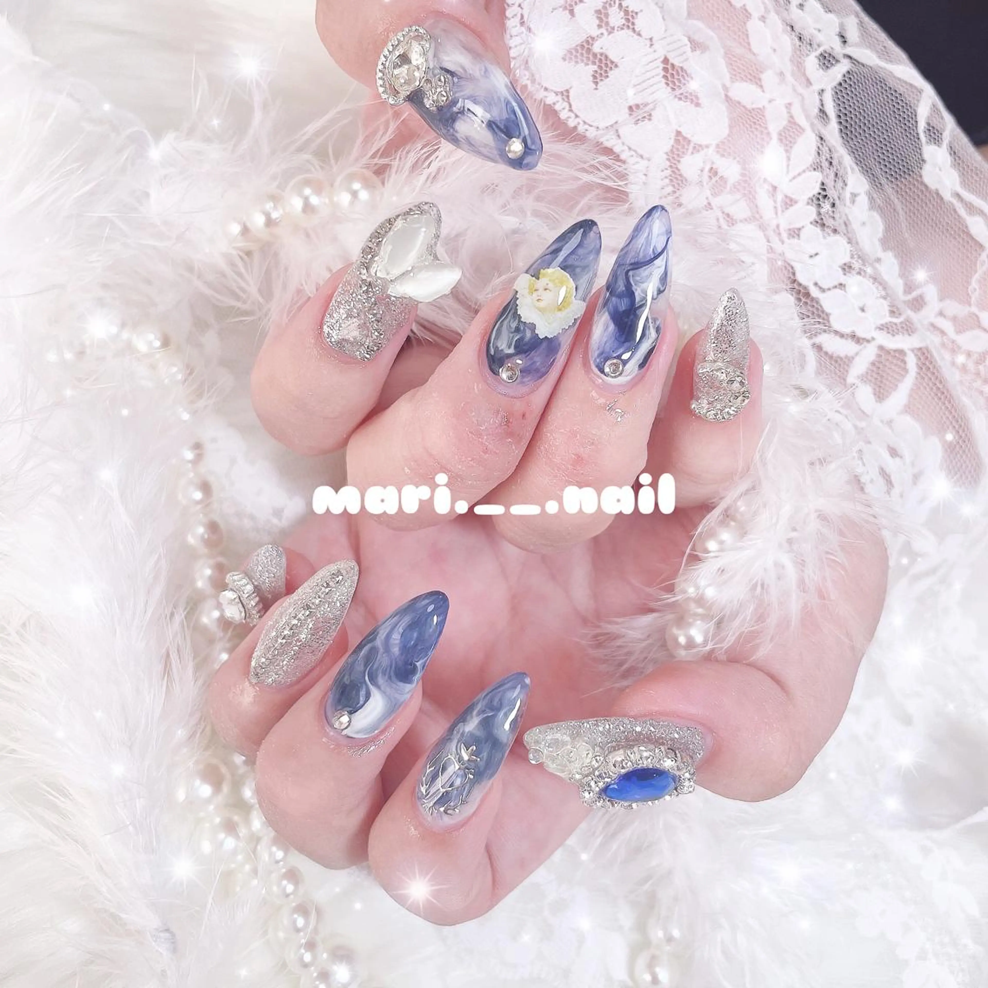 ネイル 🎀 Mayu 🎀痛ネイルのネイルデザイン