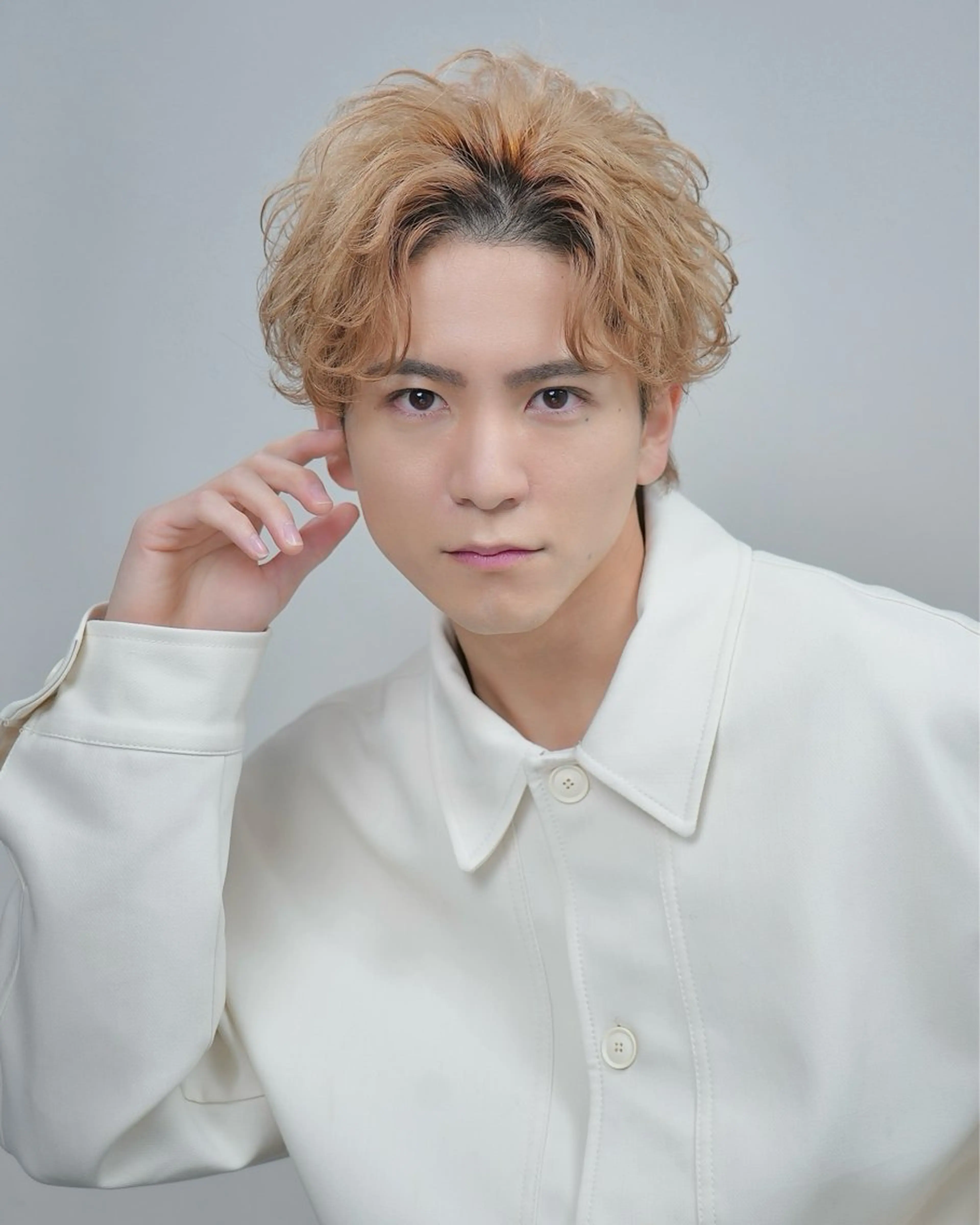 ショート パーマ メンズ カット パーマ トリートメント ヘアセット 美容師歴6年 fifth前比嘉💥のヘアスタイル