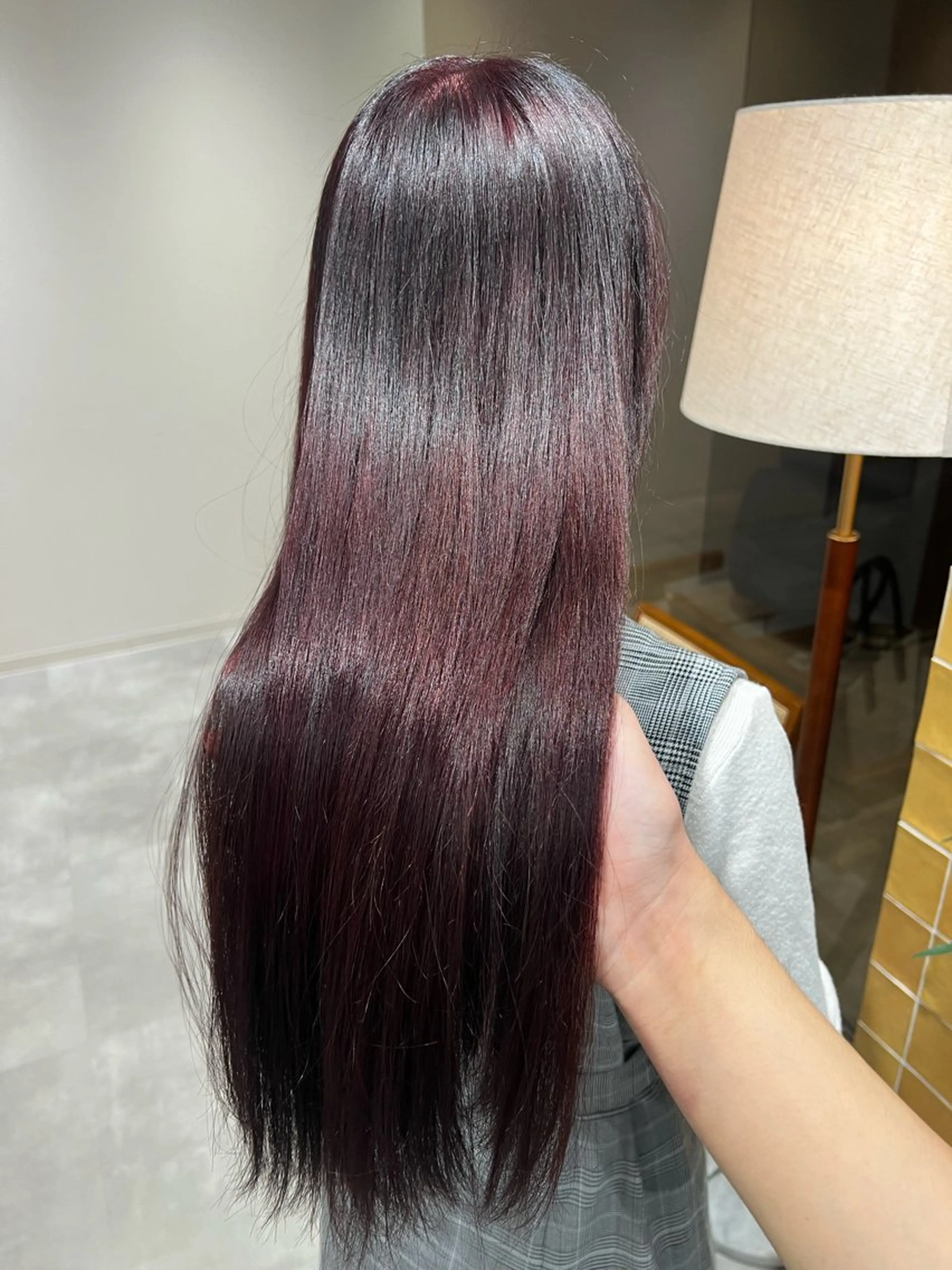 ロング 髪質改善 トリートメント カット ヘアカラー トリートメント 艶髪/透明感 レイヤー YUKIのヘアスタイル