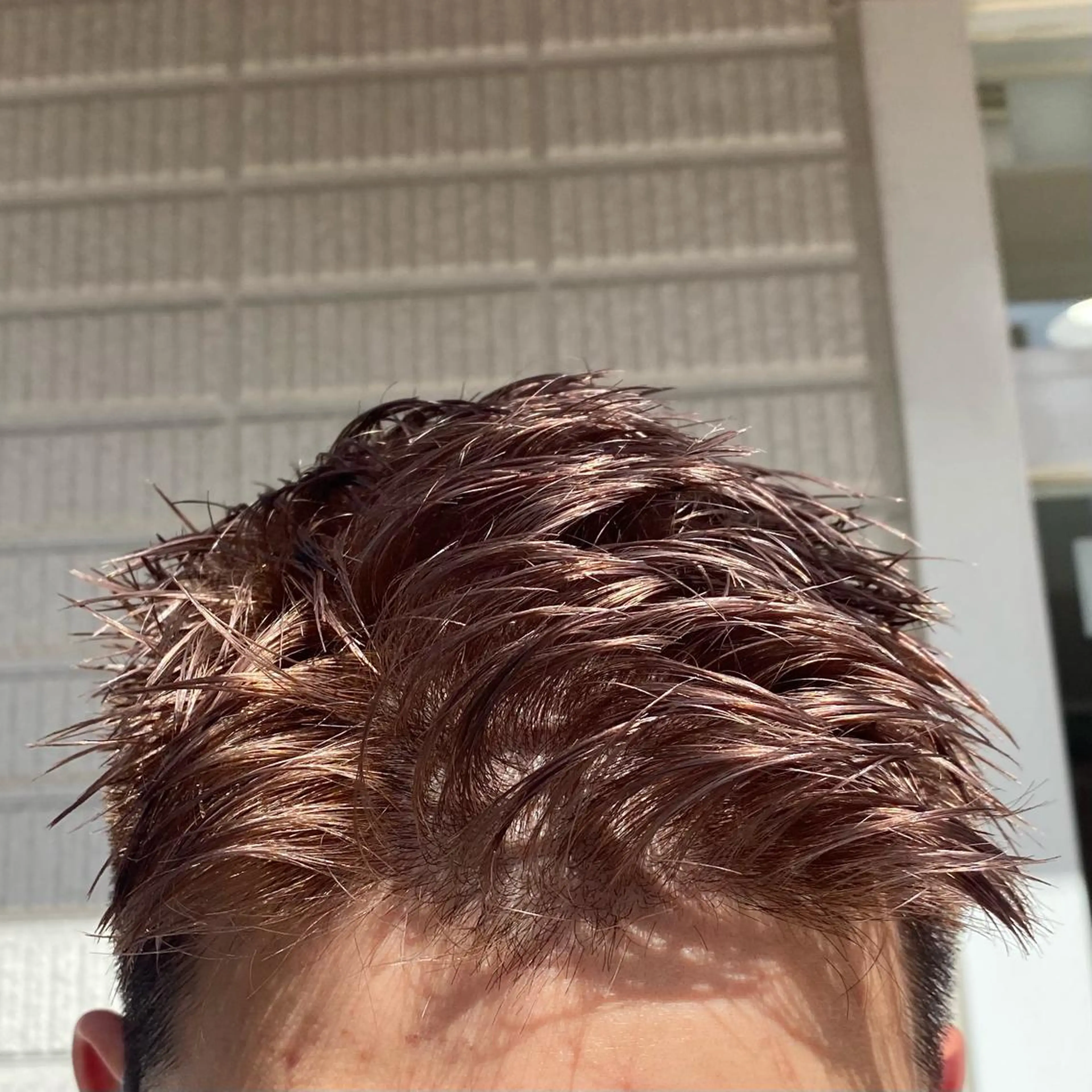 カラー メンズ ピンクカラー 🫧顔周りカット 🫧樫村優香のヘアスタイル