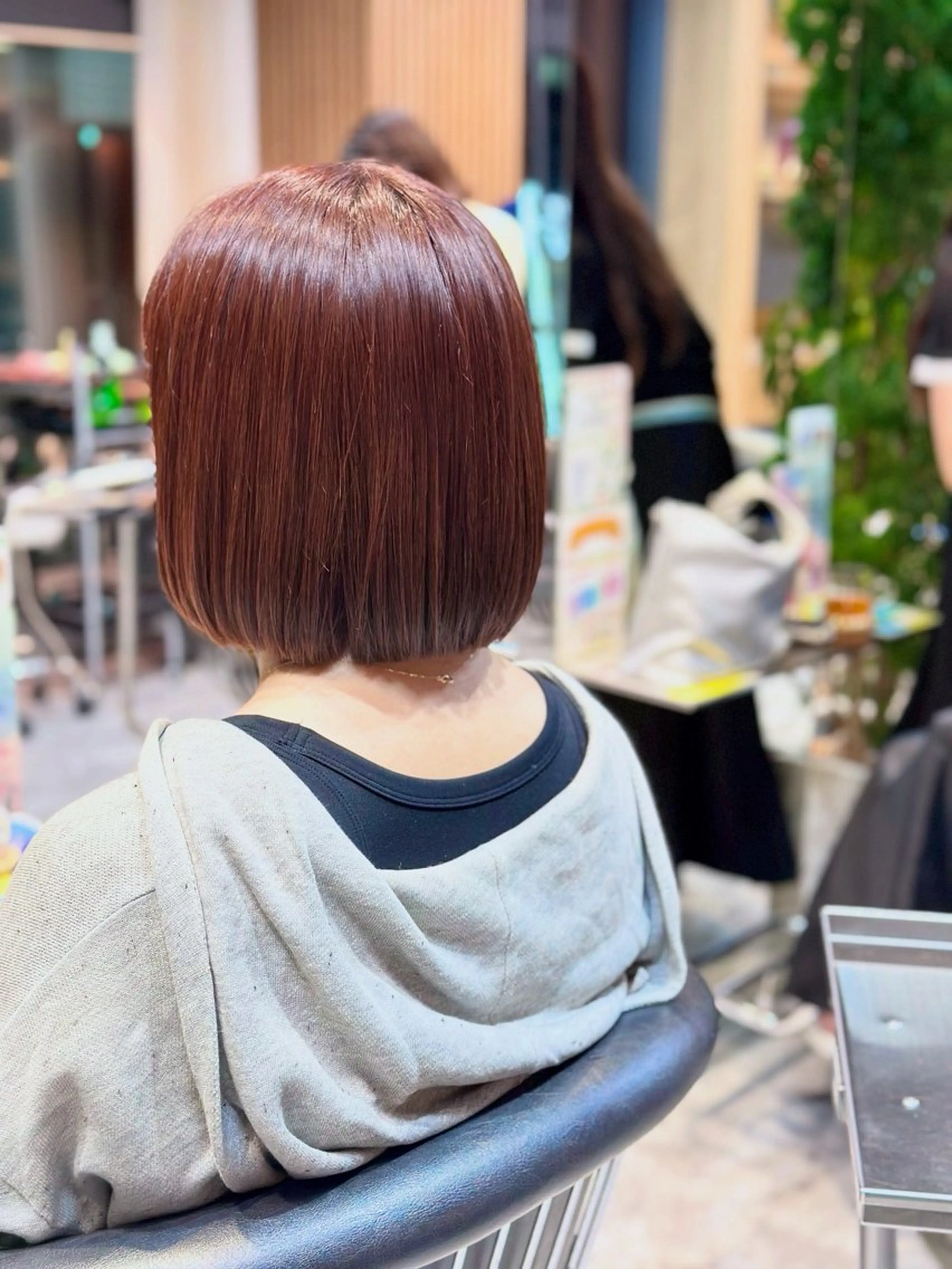 ショート カット ヘアカラー トリートメント ヘッドスパ ボブ/透明感カラー/ 髪質改善/佐々木駿弥のヘアスタイル