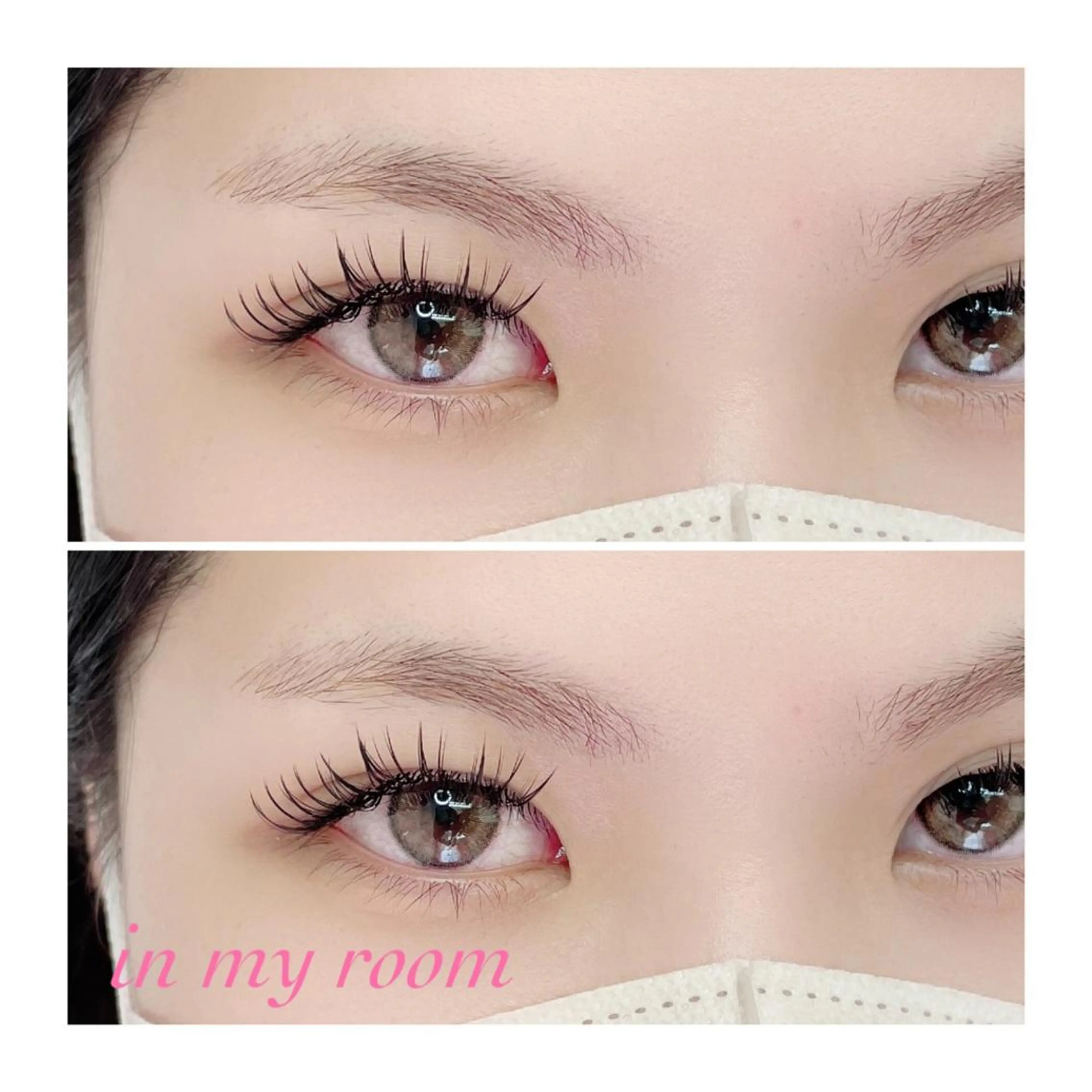 マツエク・マツパ バインドロック マツエク ☽𝘀𝗵𝗶 𝘀𝗵𝗶☽のマツエク・マツパデザイン