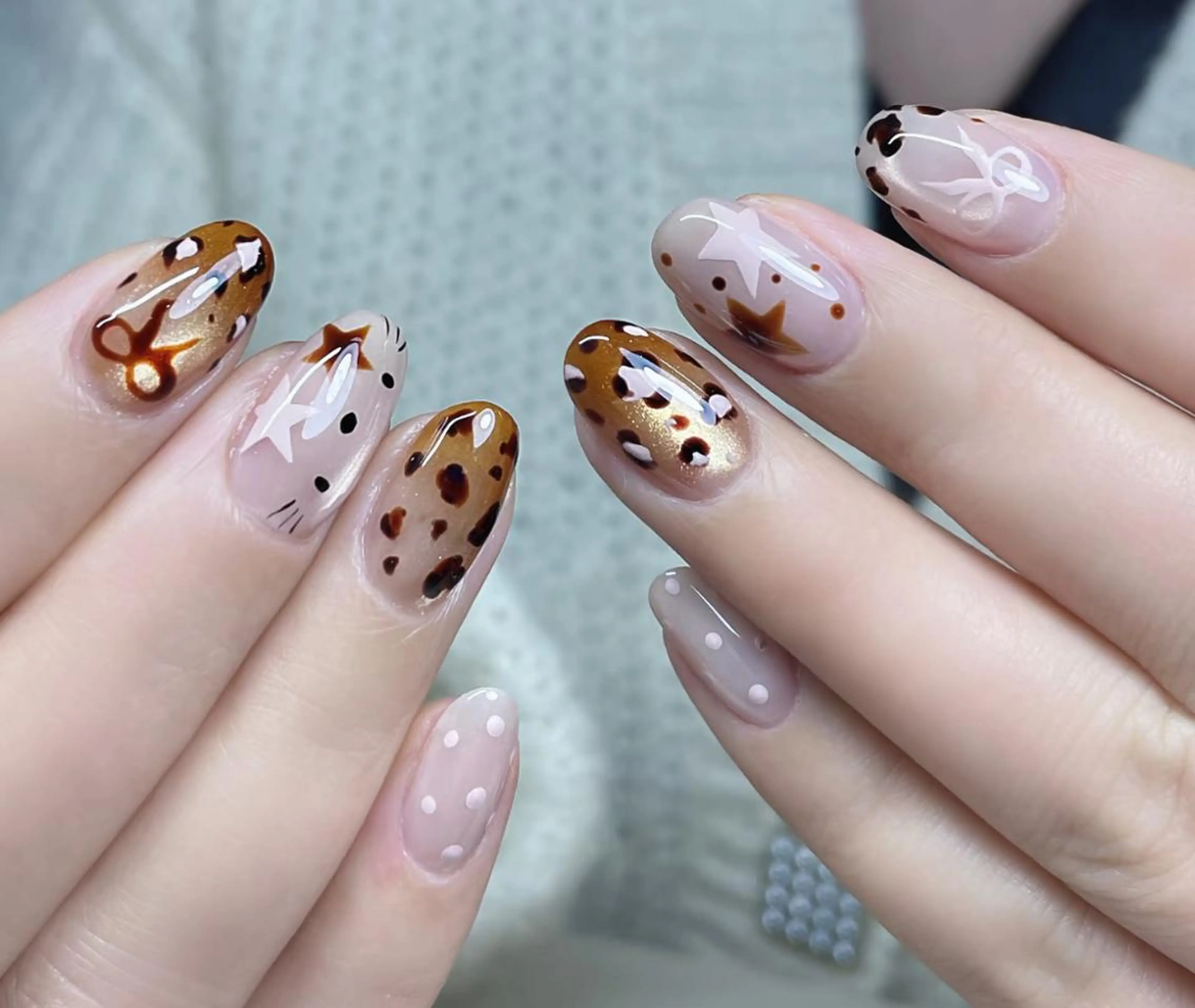 マツエク・マツパ ハンドネイル 🎀 NaNa_nailのネイルデザイン