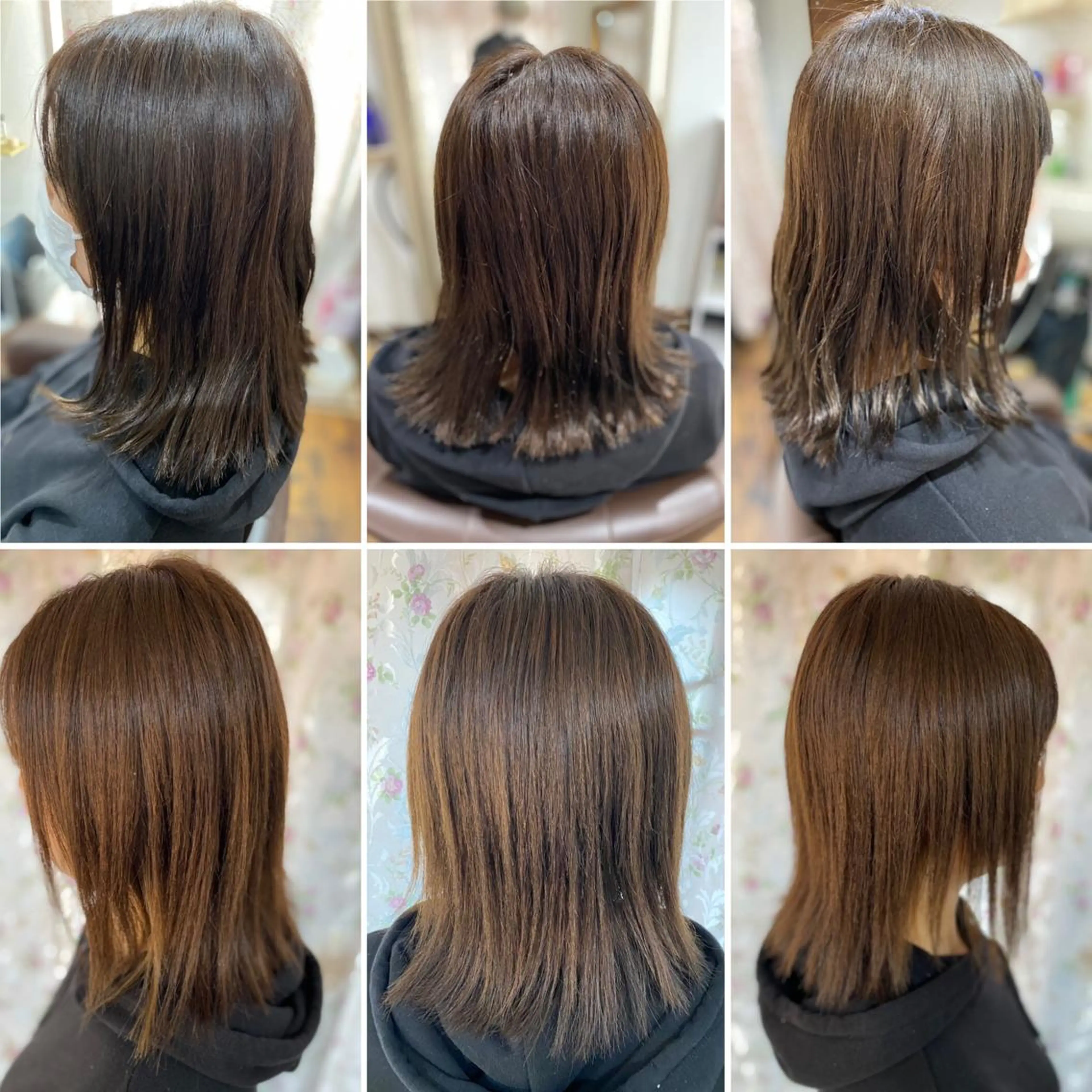 セミロング ゴトウ エイイチのヘアスタイル
