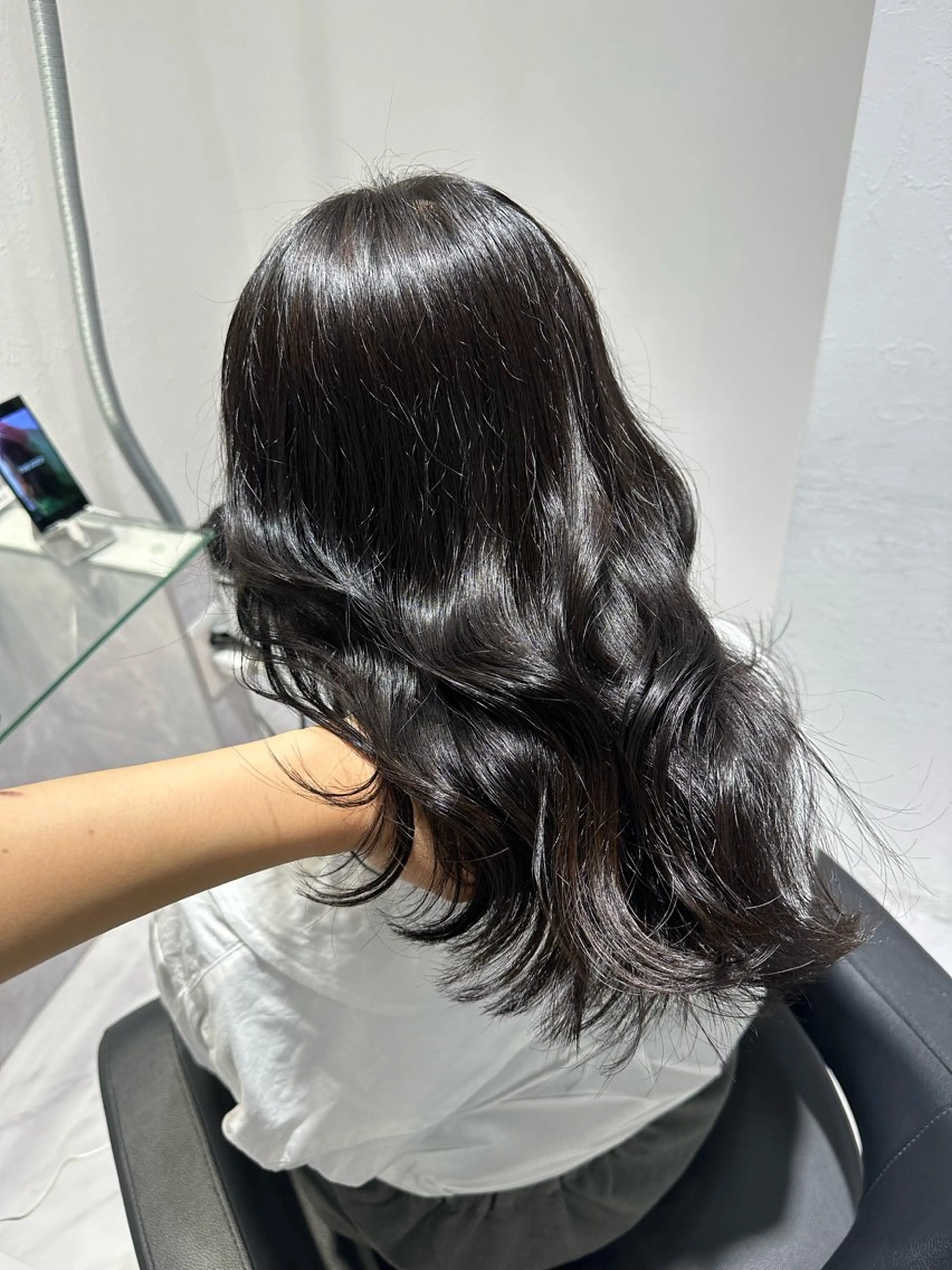 セミロング junna‎🤍調布 まつ毛/眉 激安のマツエク・マツパデザイン