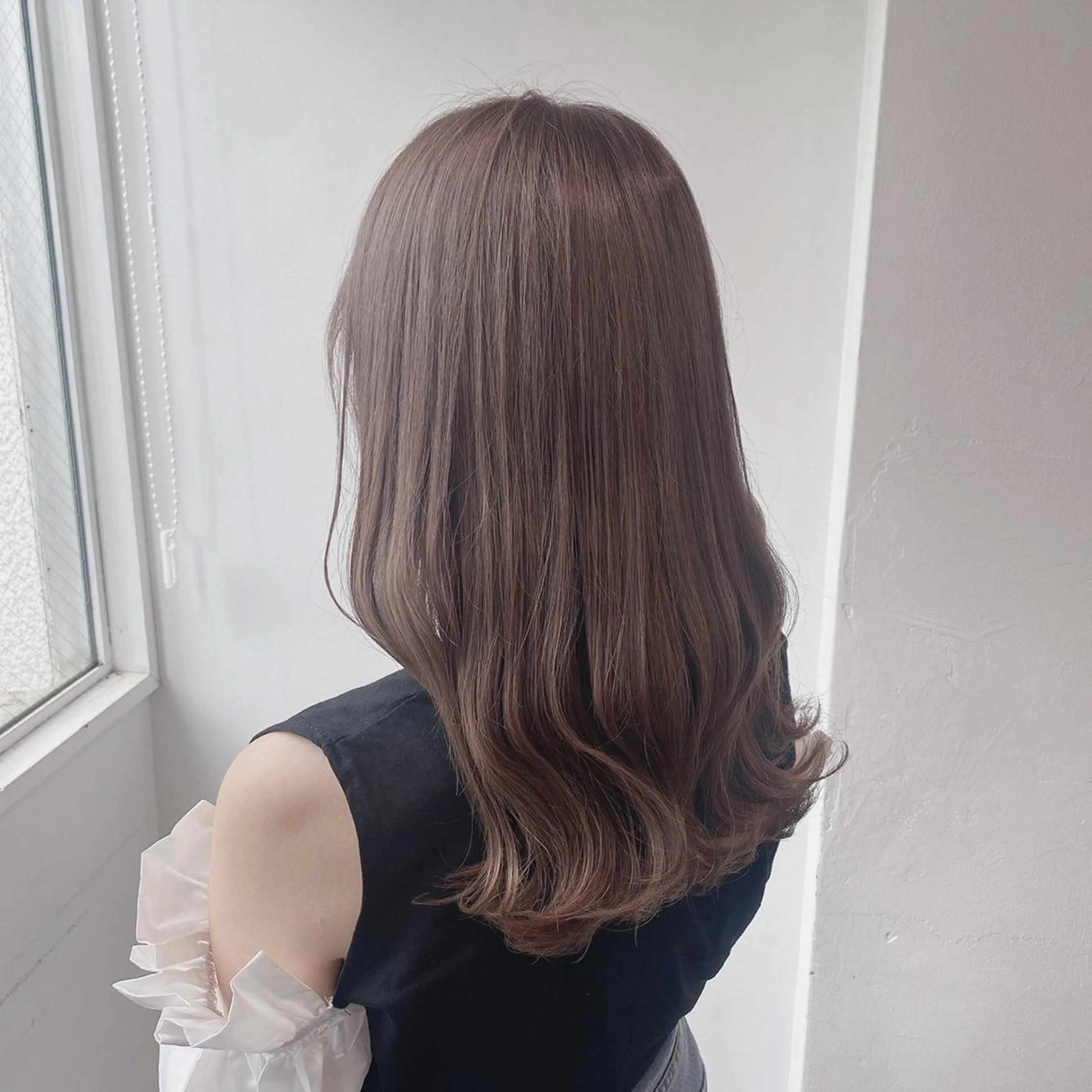 カラー ヘアカラー ヘッドスパ 🪞韓国🤍大人っぽ 艶髪🤍FRUITSのヘアスタイル