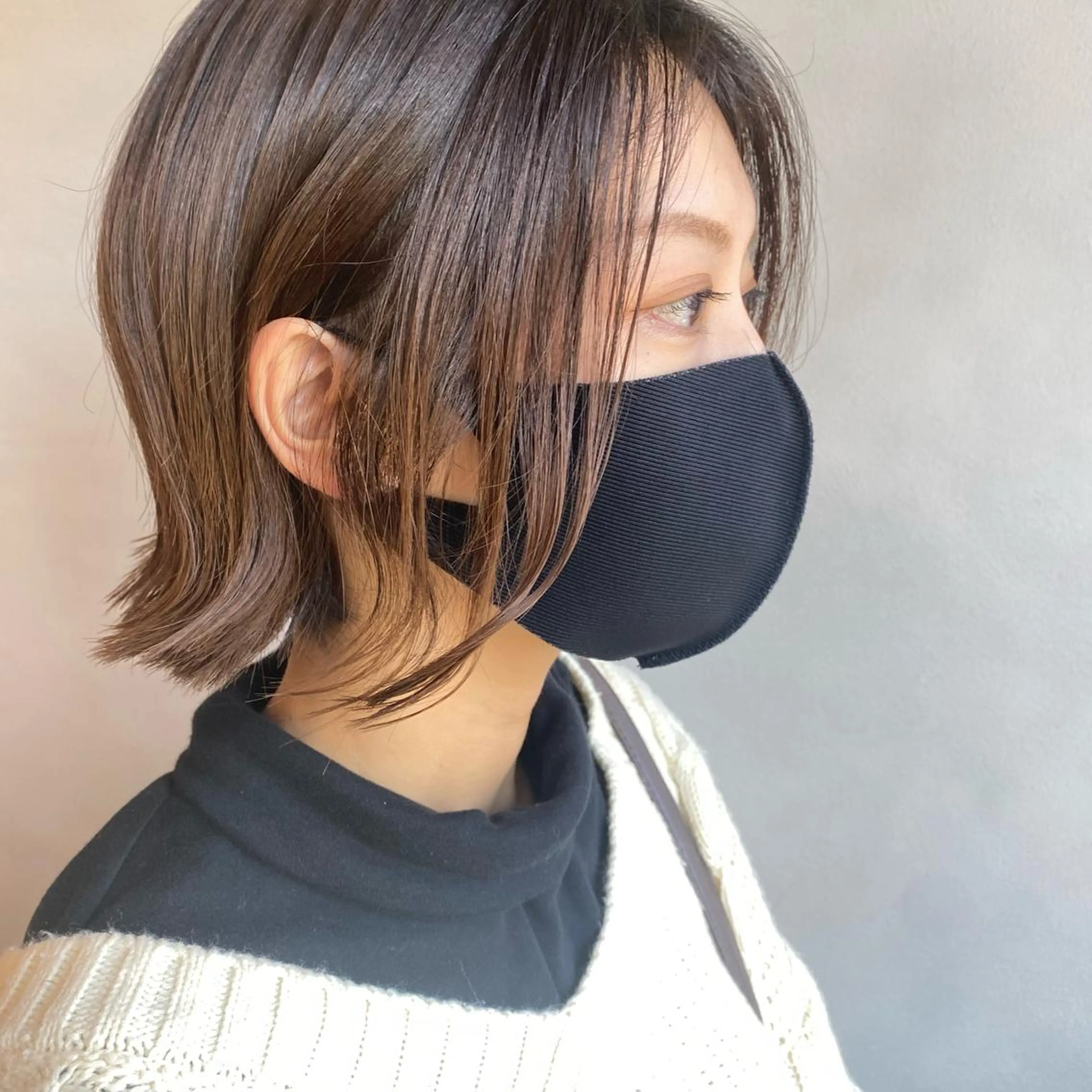 ショート ショートヘア 外ハネヘア カット 🪐SOURCE 塚口　シマブクロ🪐のヘアスタイル