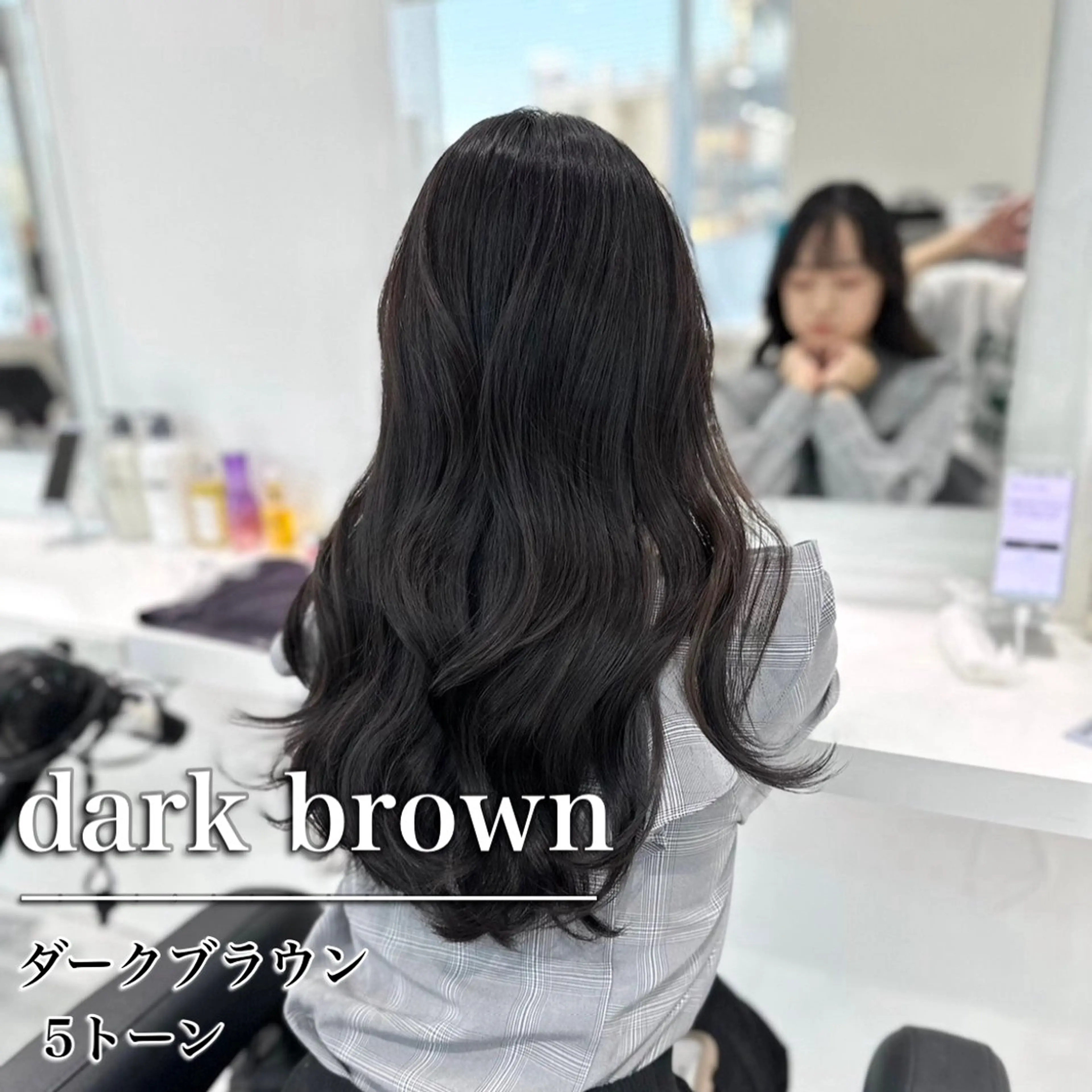 ロング カラー YUKA💜淡色 ラベンダー/ベージュのヘアスタイル