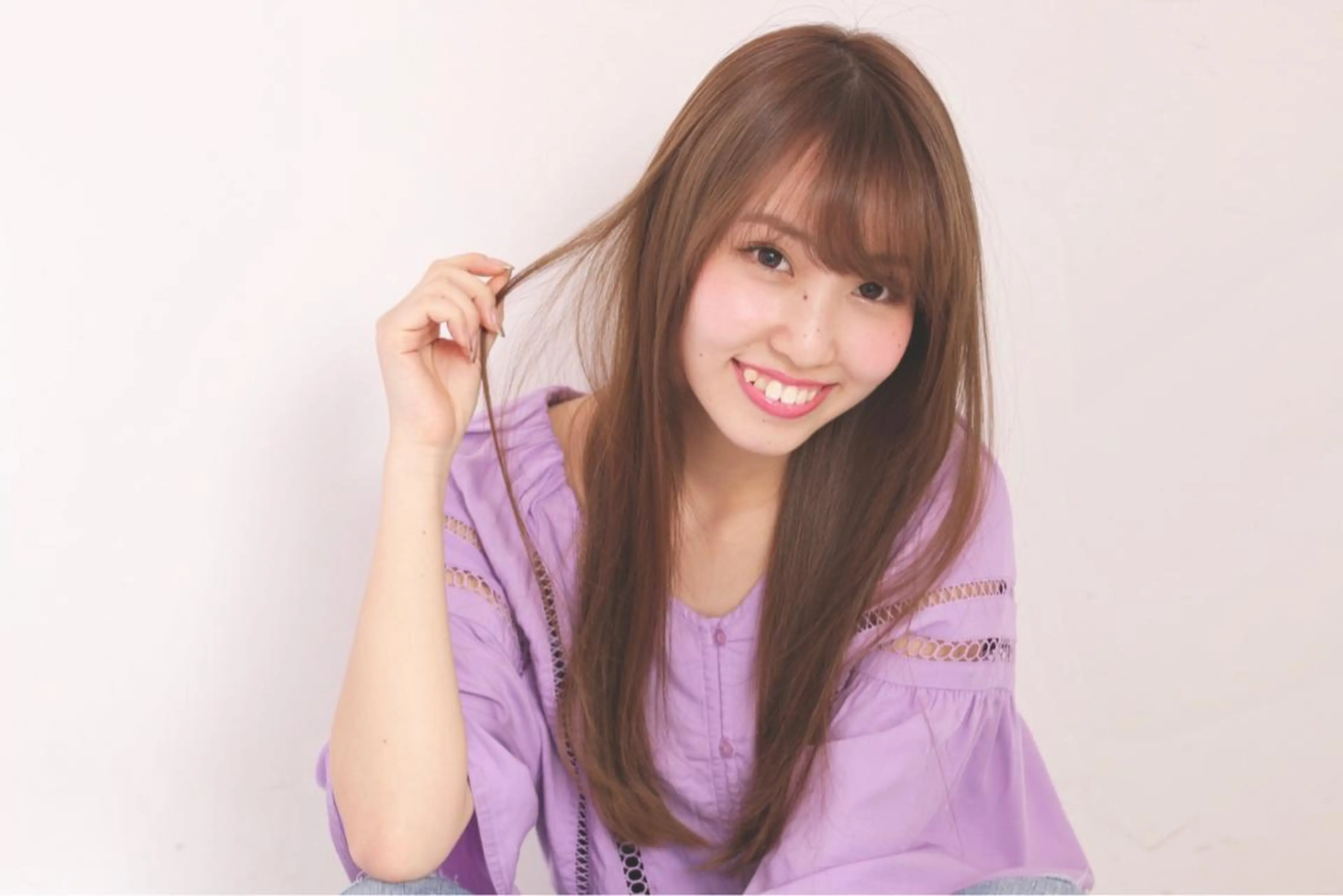 ロング カラー 【天満1艶髪】潤艶/ 髪質改善🌹釣本竜哉のヘアスタイル