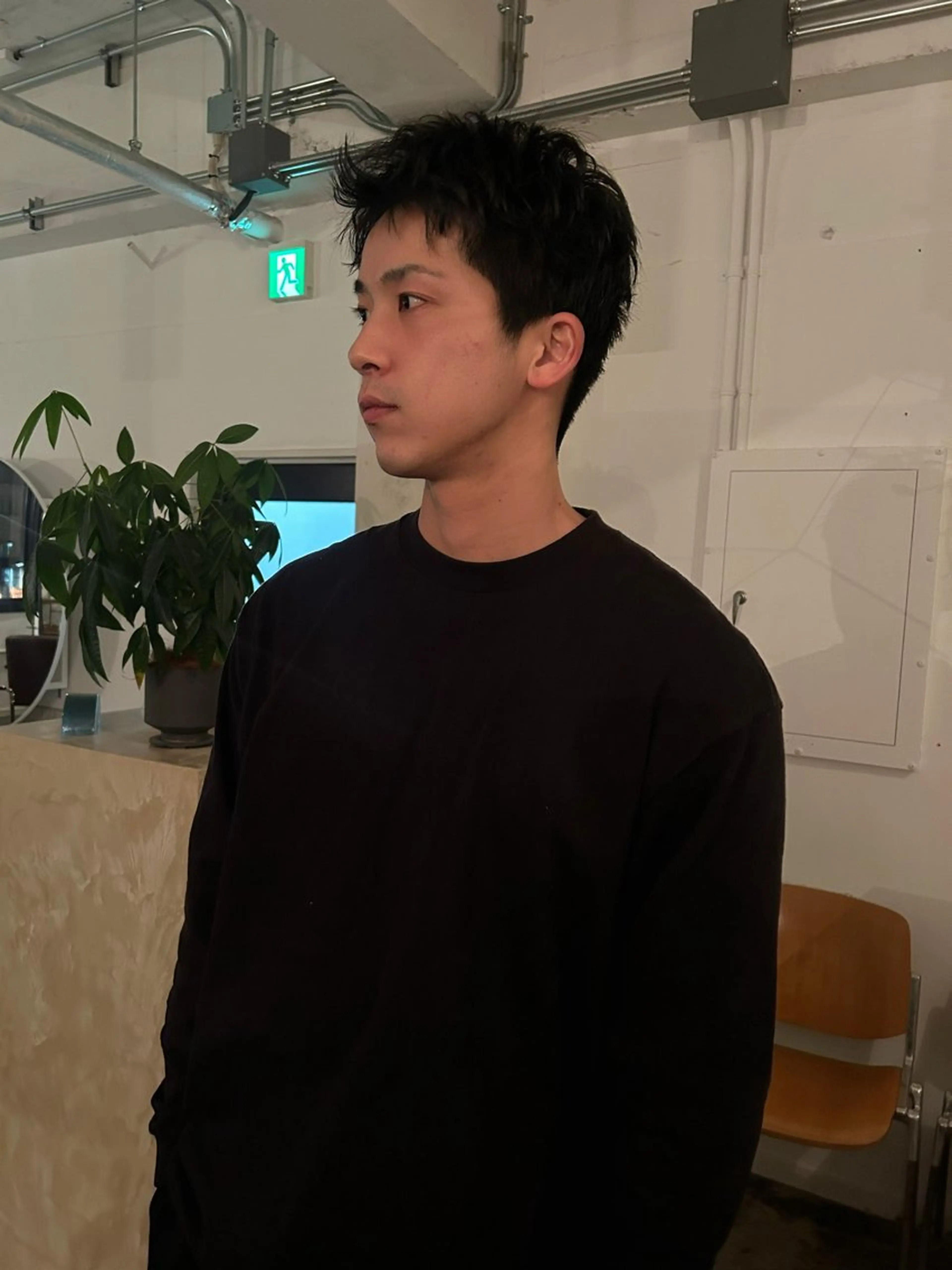 メンズ カット 原 瑞希のヘアスタイル