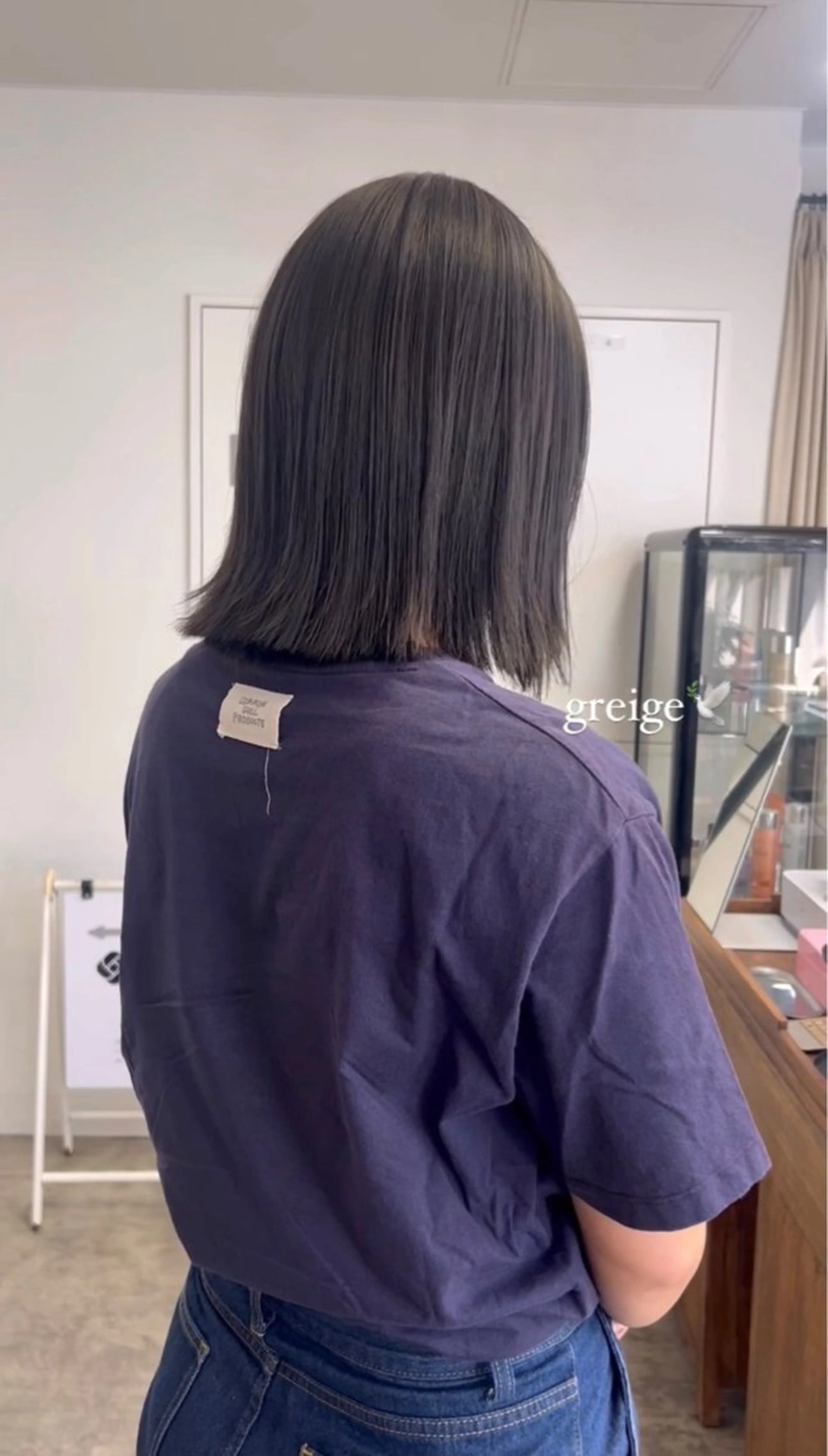 ミディアム SCEN所属・田中 千尋のヘアスタイル