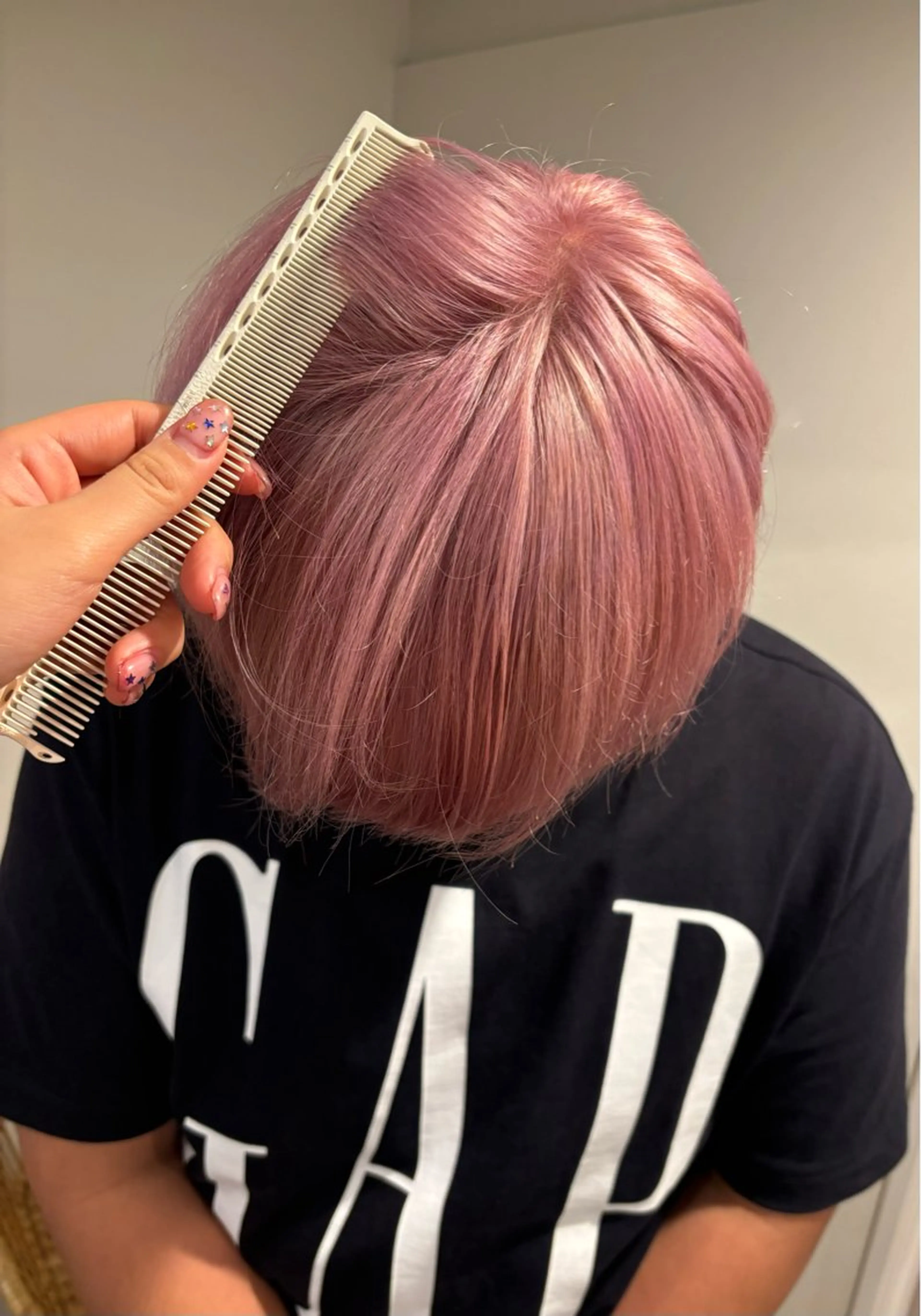 ショート カラー メンズ ヘアカラー 倉田 光希のヘアスタイル