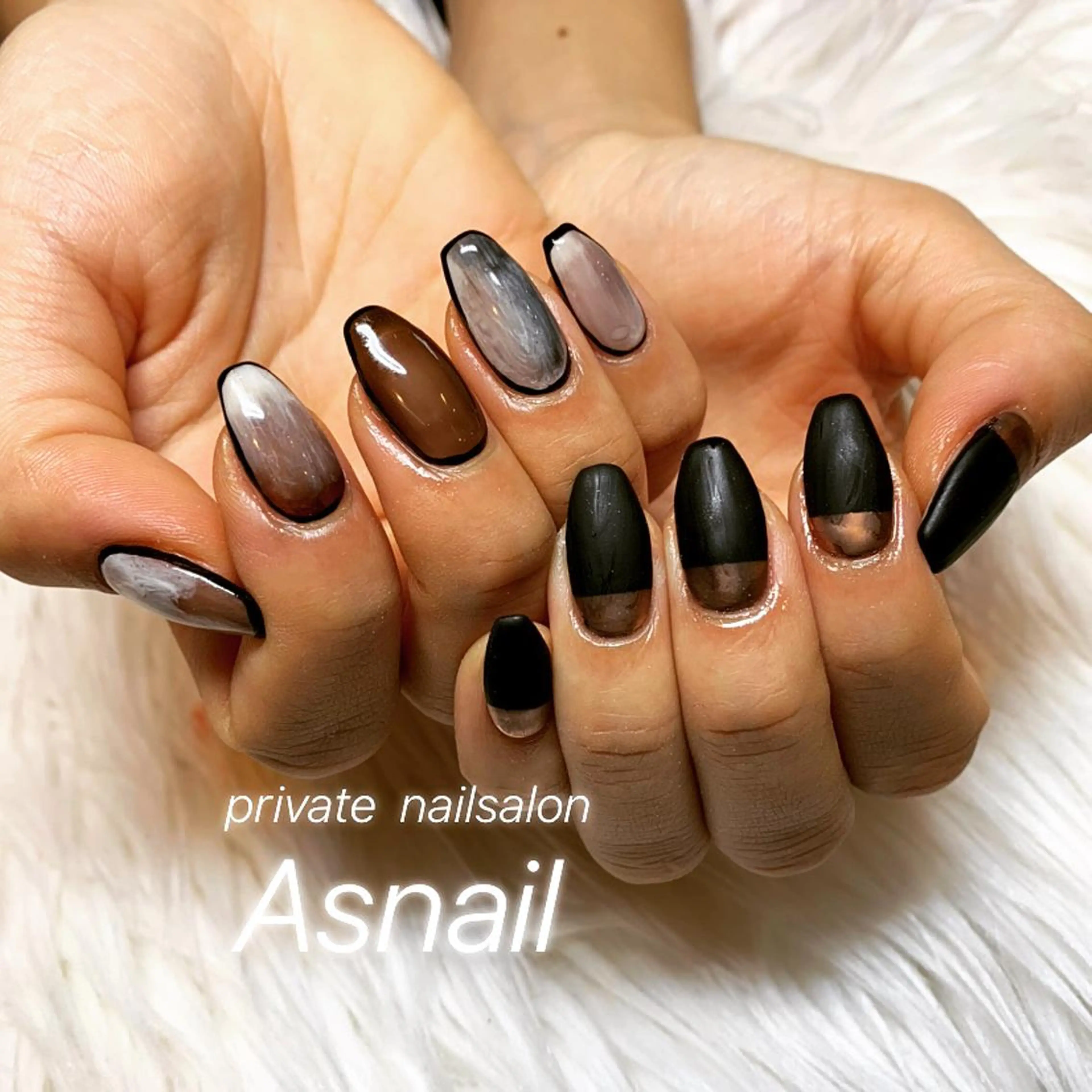 ネイル ハンドネイル Asnail 石川頌子のネイルデザイン